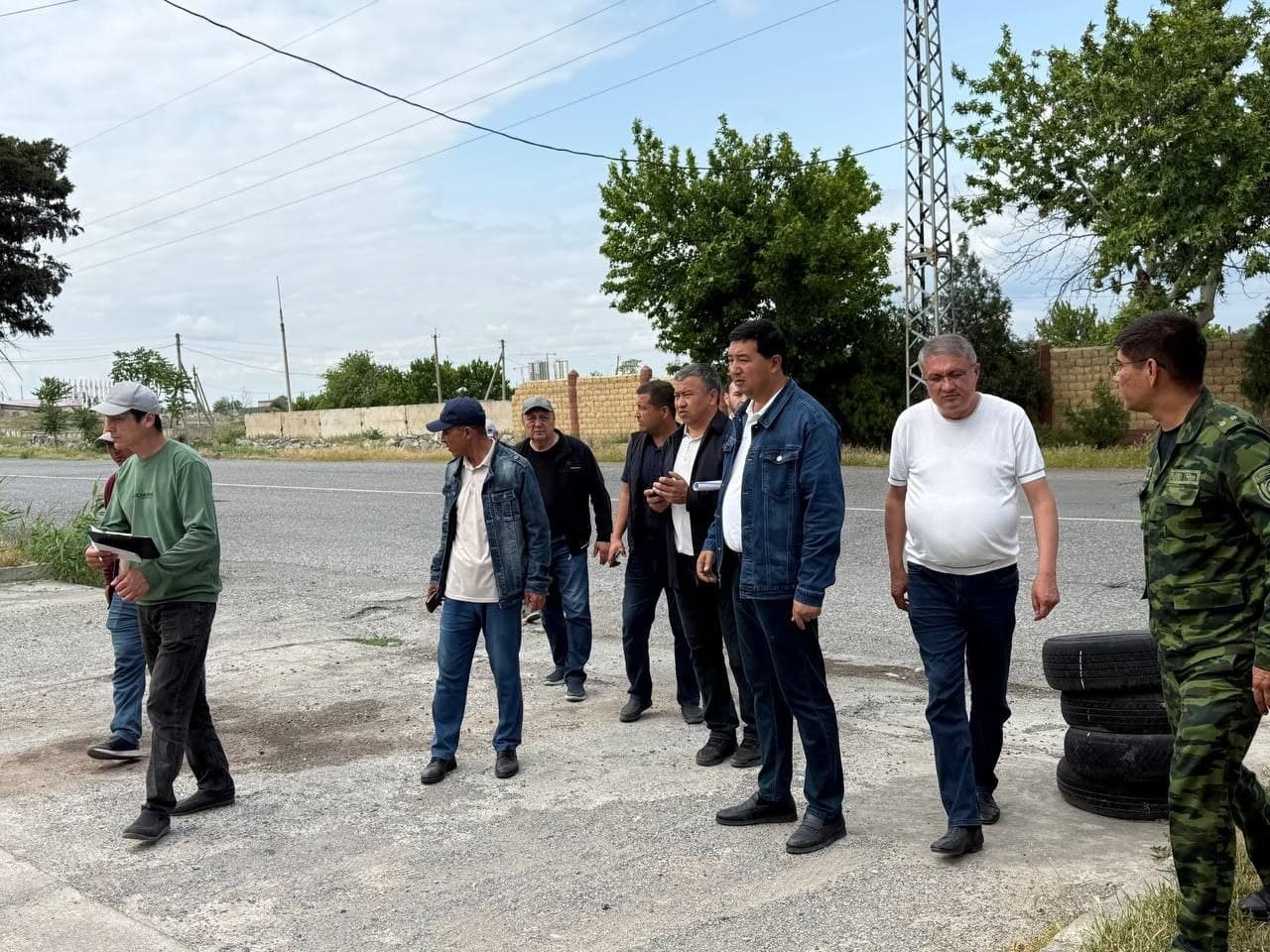 Bekobod shahrida navbatdagi bunyodkorlik ishlari jadallik bilan davom etmoqda