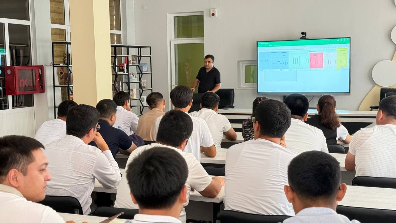📊 Bekobod shahrida yoshlar yetakchilari uchun seminar tashkil etildi