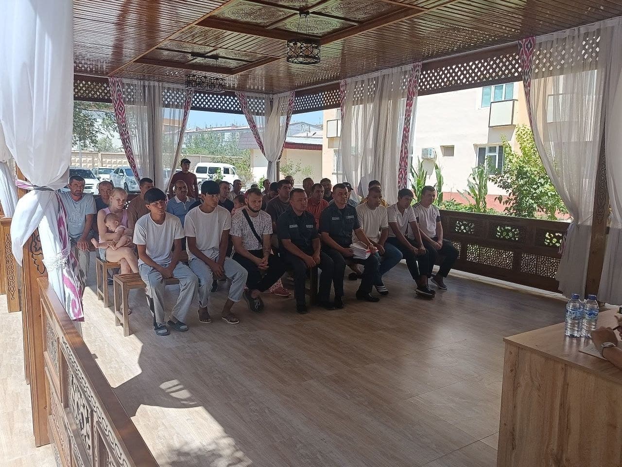 ⚖️ Bekobod shahrida sayyor sud majlisi o‘tkazildi