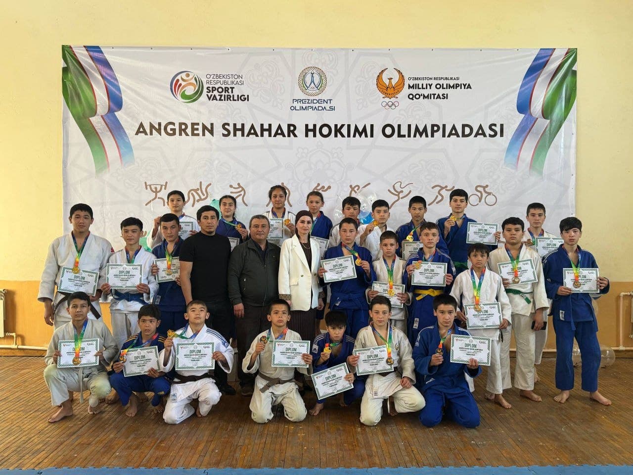 Angren shahrida ham "Angren shahar hokimi olimpiadasi" doirasidа