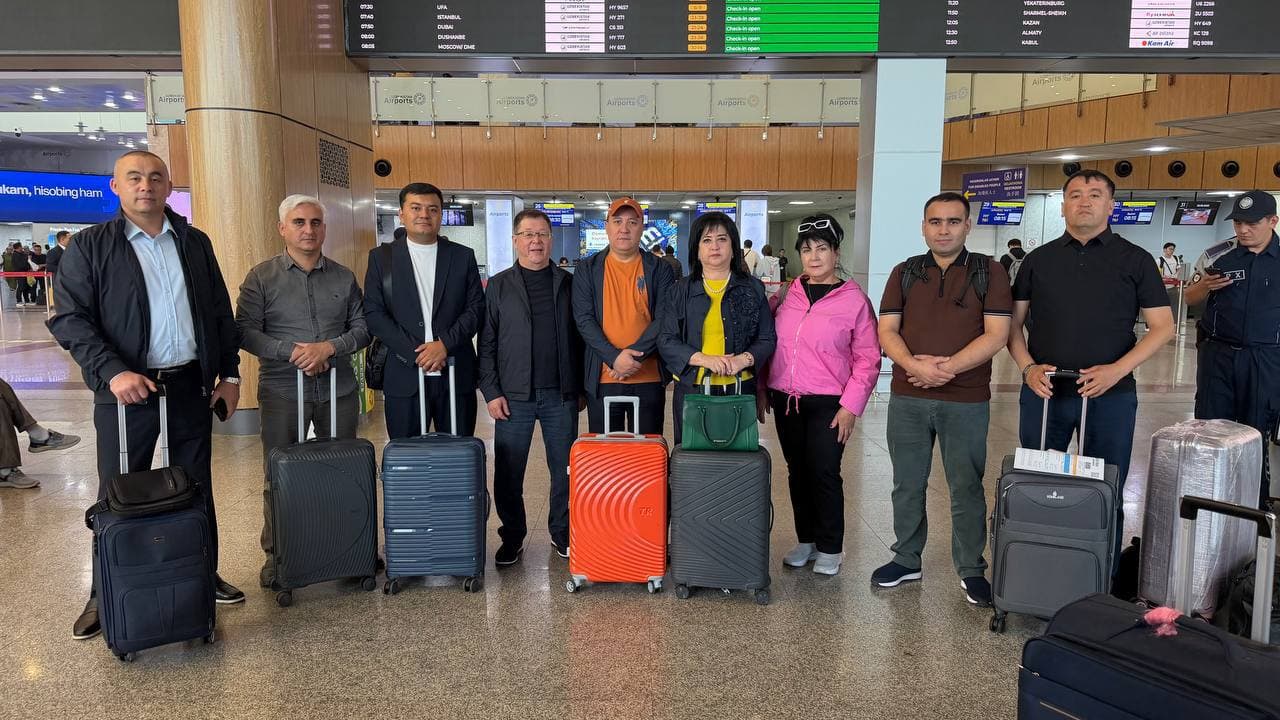 Bir guruh tibbiyotchilarimiz Moskva viloyatiga jo‘nab ketdi