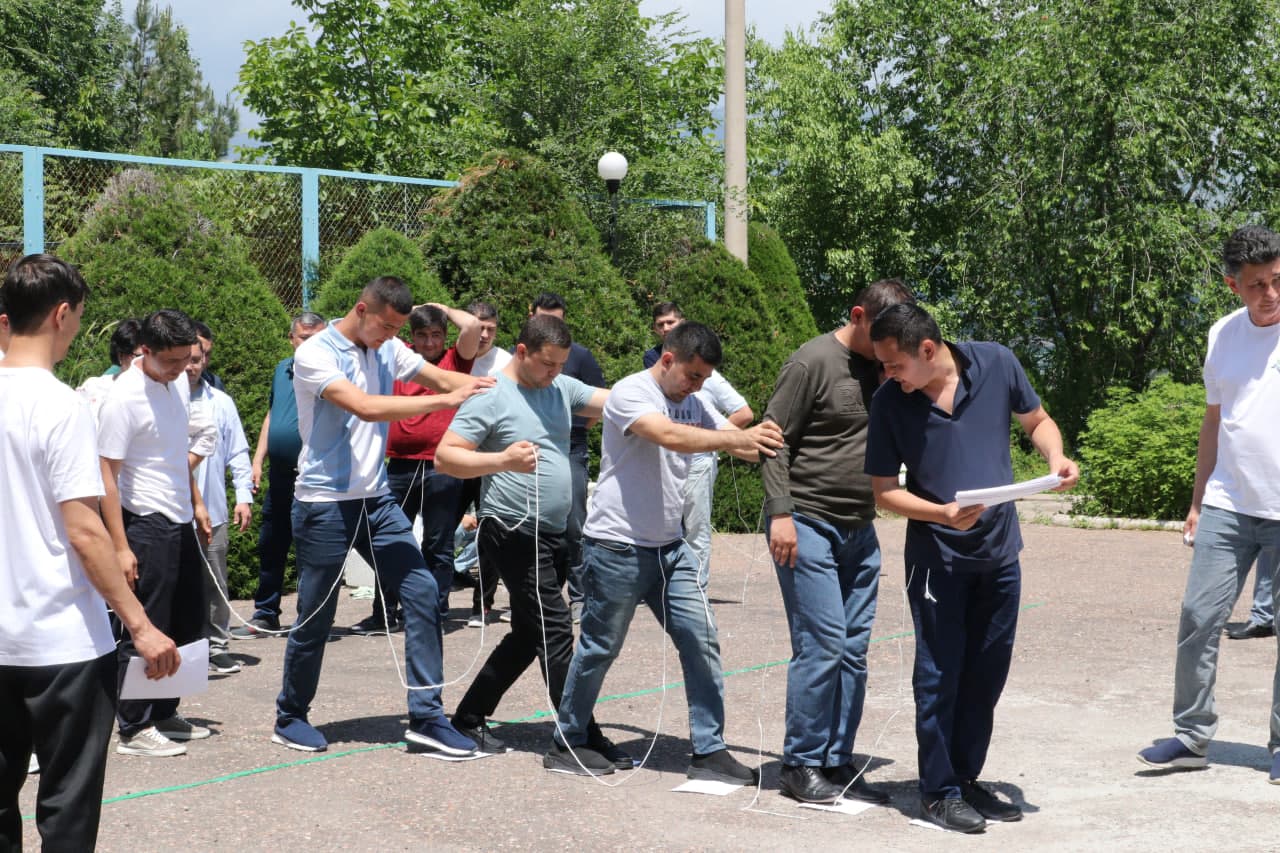 Сотрудники Министерства горнодобывающей промышленности и геологии приняли участие в тимбилдинге