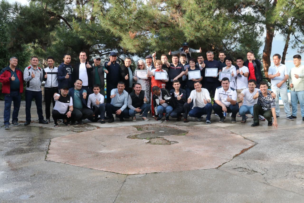 Сотрудники Министерства горнодобывающей промышленности и геологии приняли участие в тимбилдинге