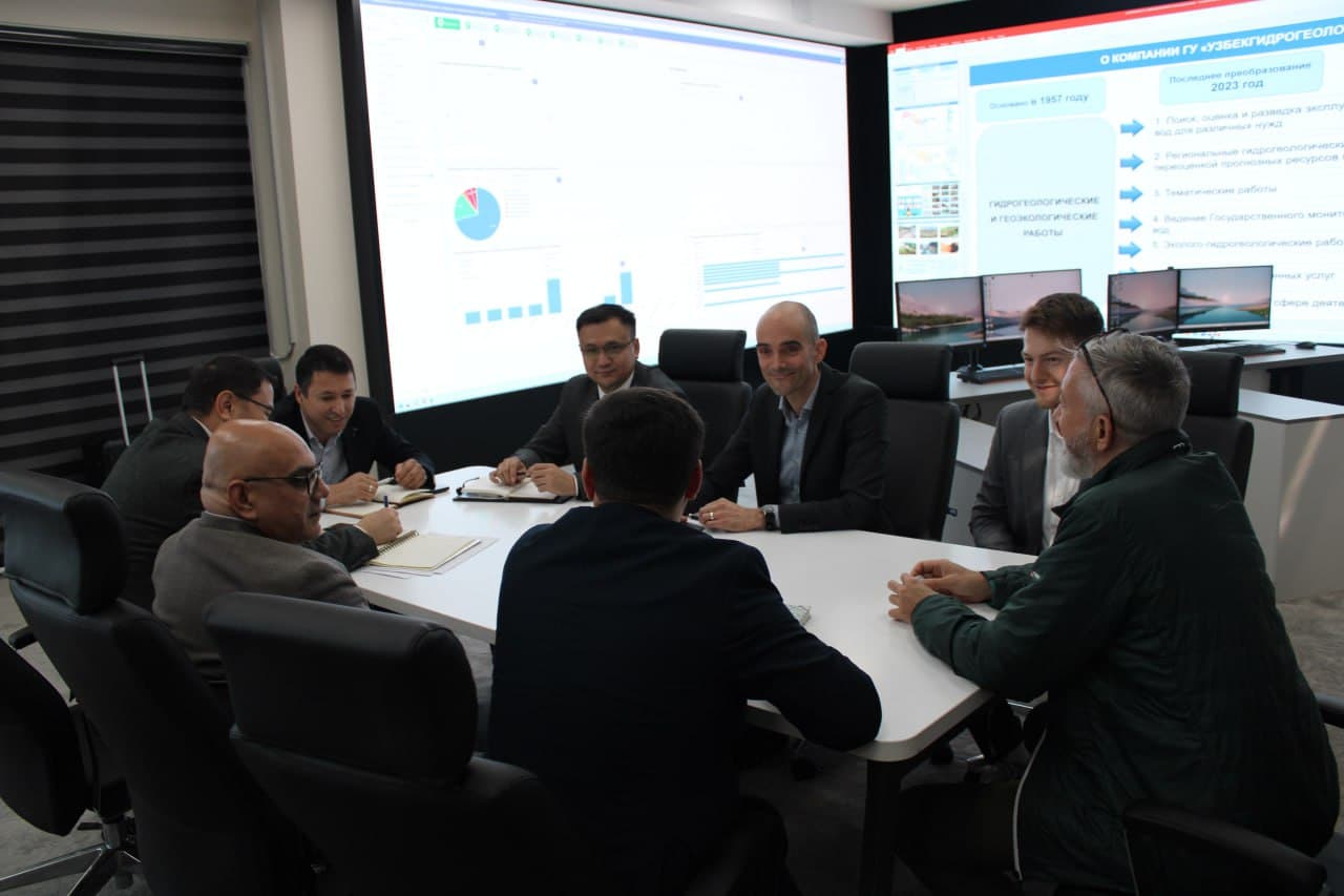 Встреча с представителями компаний Caritas и Hydrosolutions Ltd