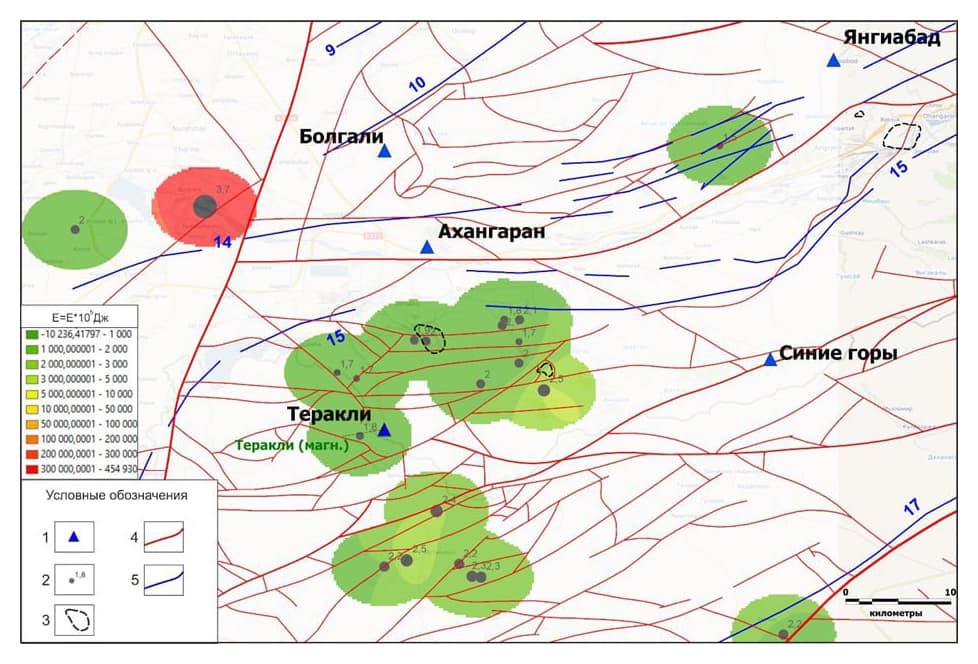The system for monitoring anthropogenic seismicity of AMMC mines was implemented