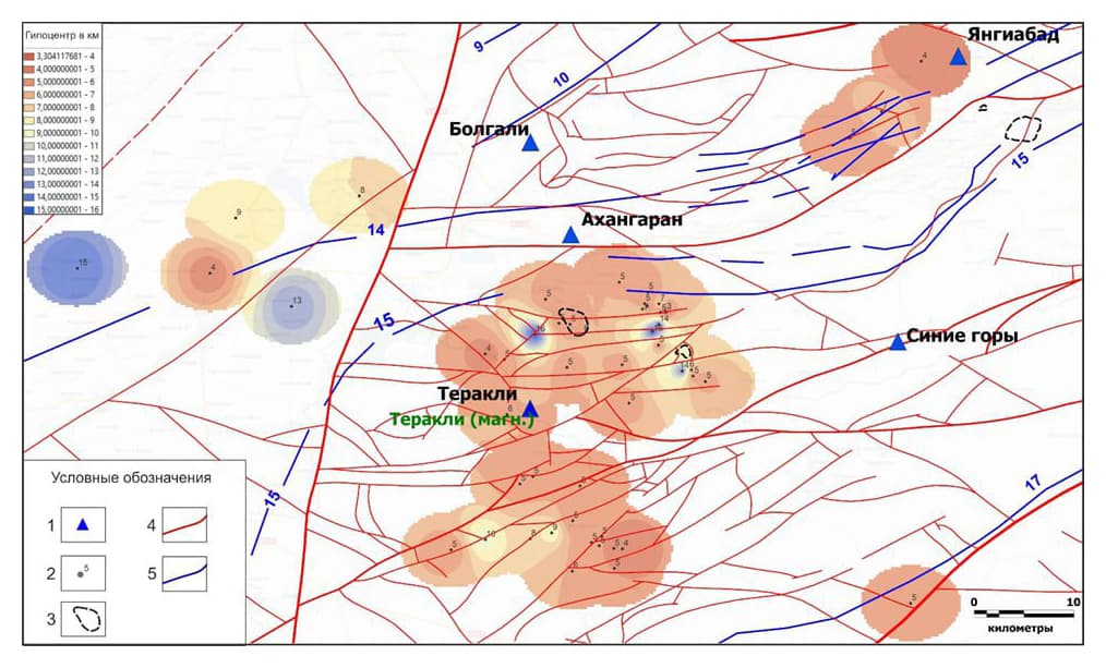The system for monitoring anthropogenic seismicity of AMMC mines was implemented