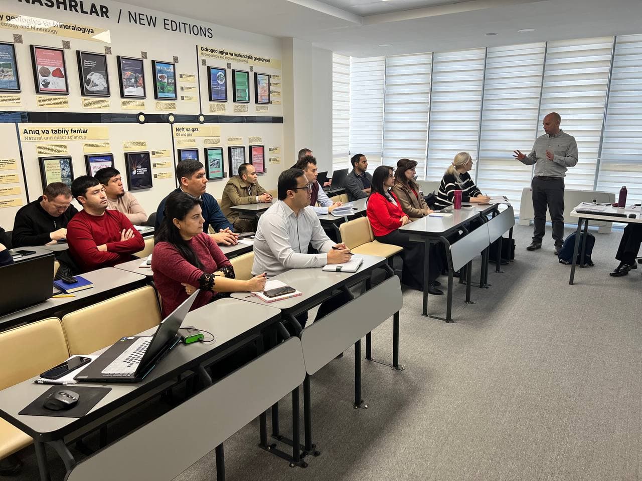 About the training workshop in collaboration with the British Geological Survey