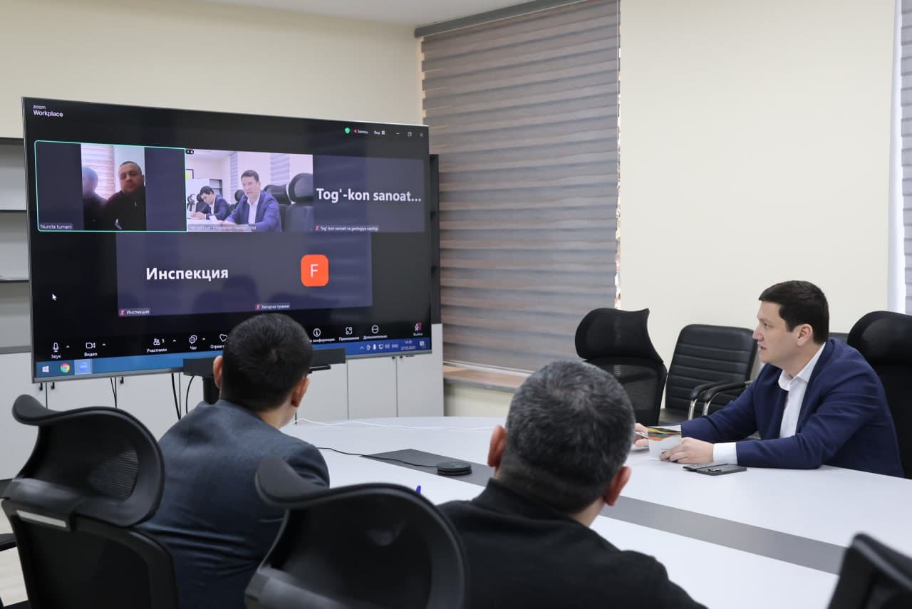 A dialogue on the module ‘Hokim Murojaati’ was organized between local public authorities and the Ministry of Mining Industry and Geology