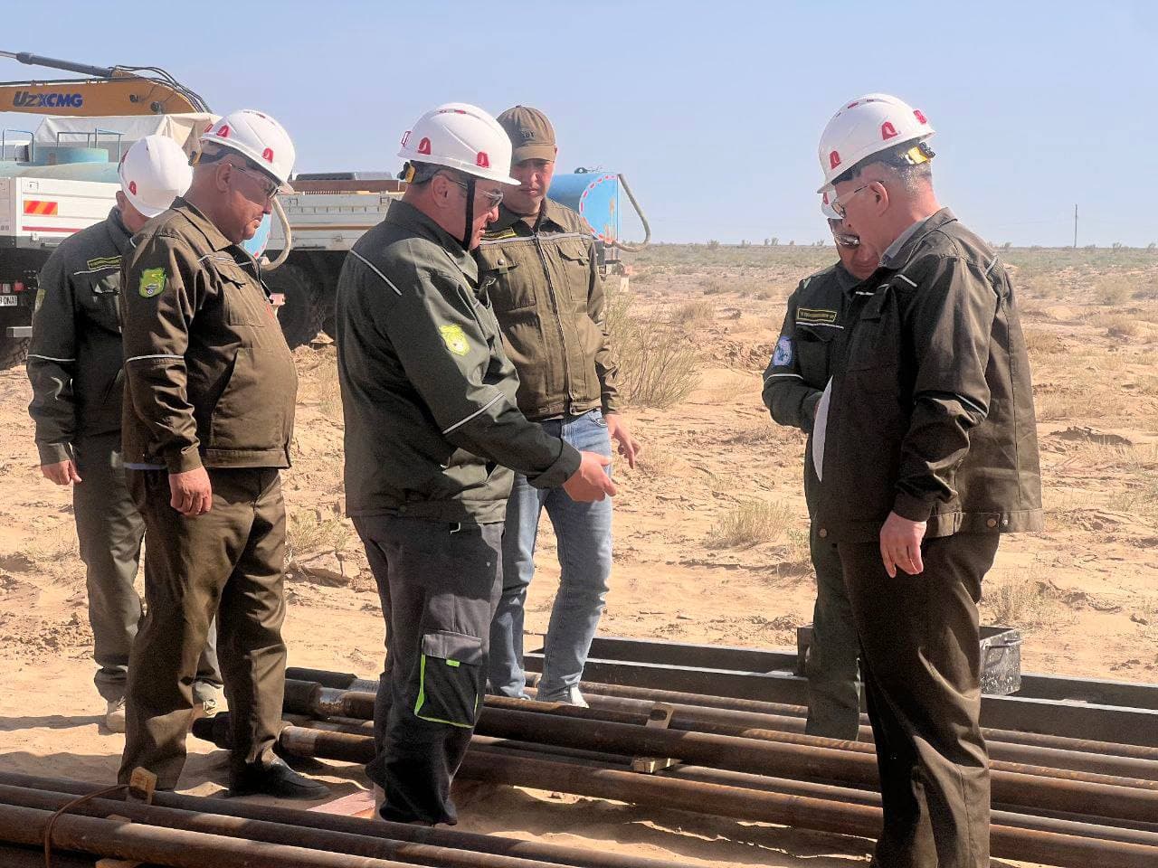 Drilling works on Aulbek site of Konimeh district are underway