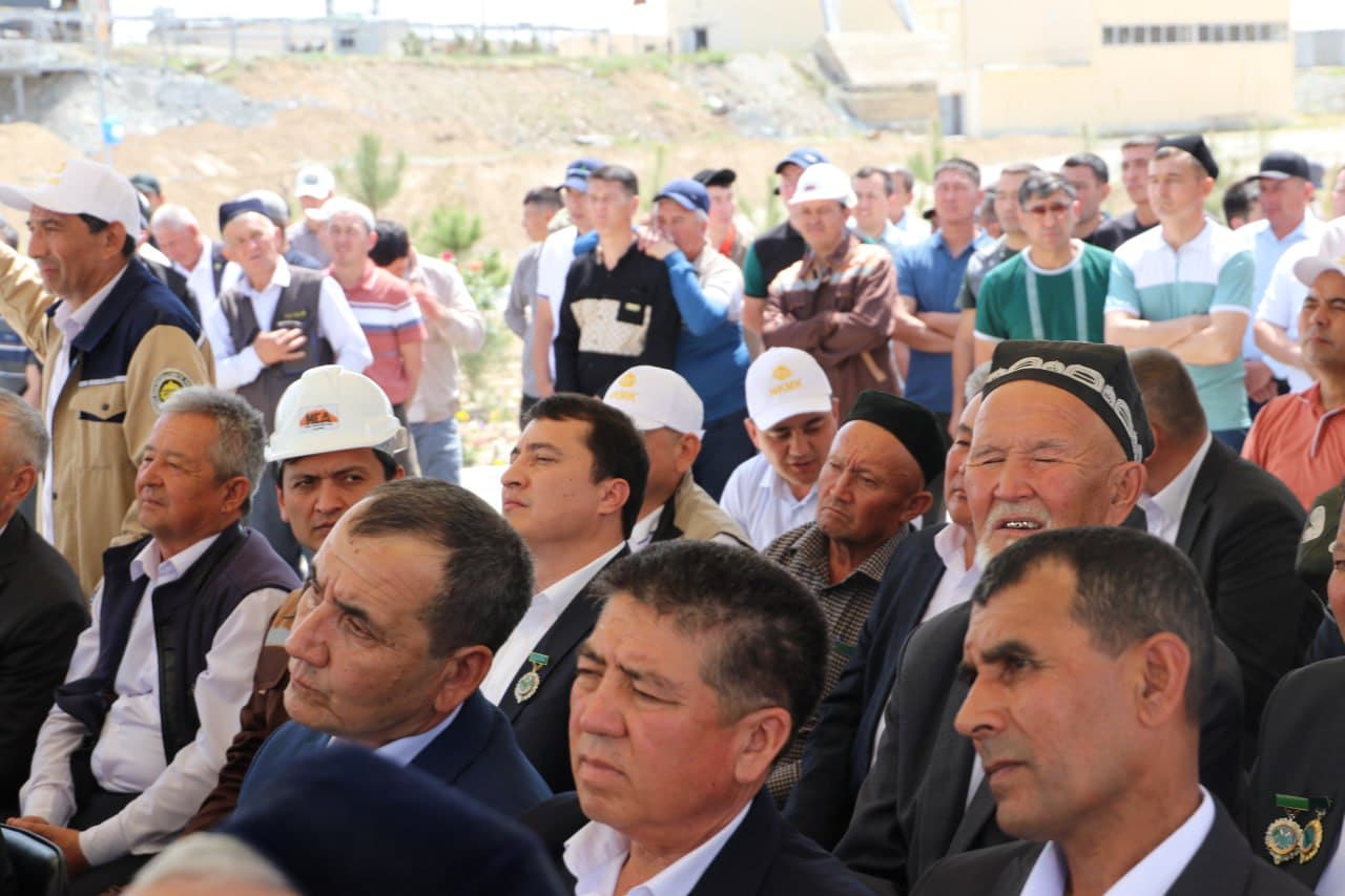 “Zarmitan konining quyi gorizontlarini oʻzlashtirish” investitsion loyihasi doirasida “Skipli” shaxta stvolining ochilish marosimi o‘tkazildi