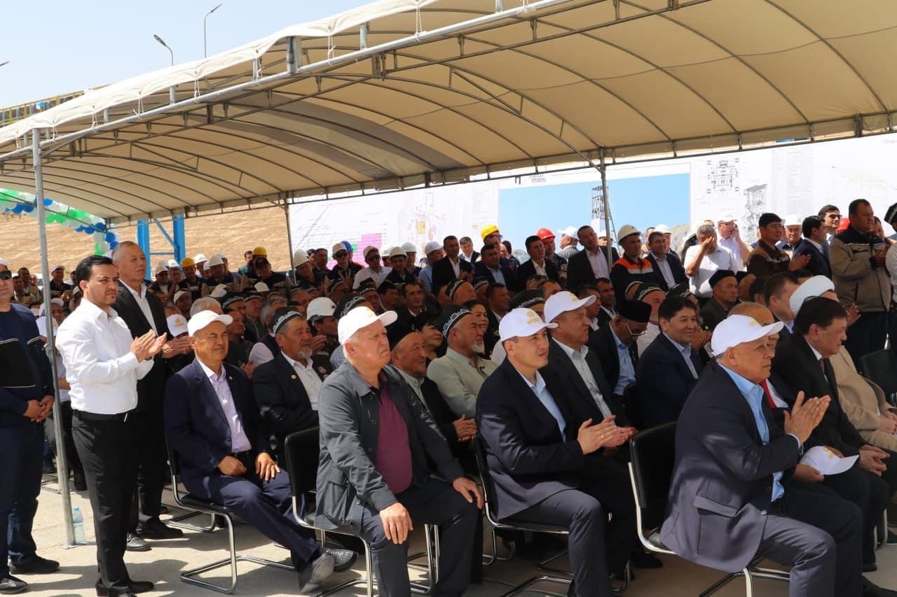 “Zarmitan konining quyi gorizontlarini oʻzlashtirish” investitsion loyihasi doirasida “Skipli” shaxta stvolining ochilish marosimi o‘tkazildi