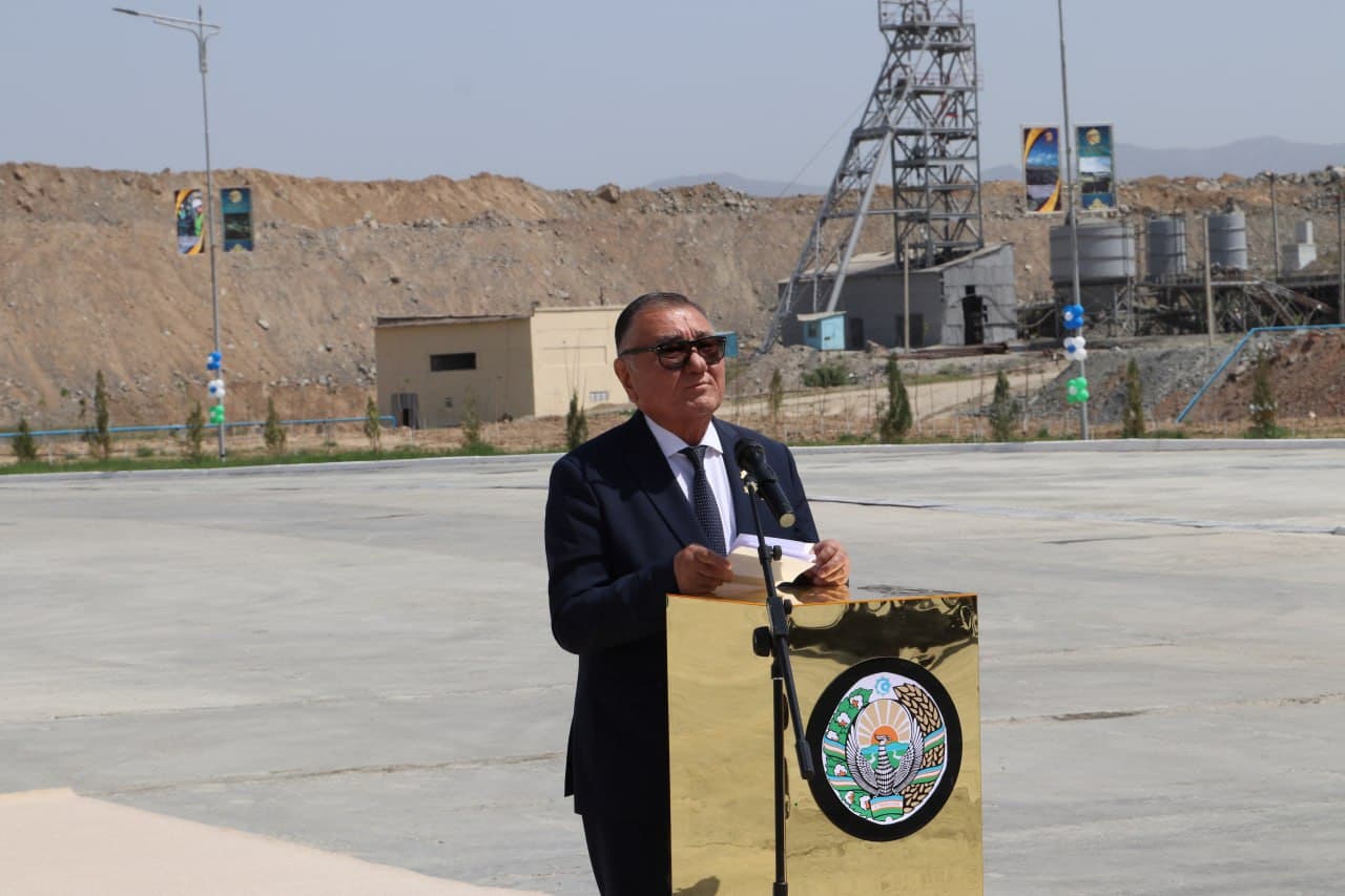 “Zarmitan konining quyi gorizontlarini oʻzlashtirish” investitsion loyihasi doirasida “Skipli” shaxta stvolining ochilish marosimi o‘tkazildi