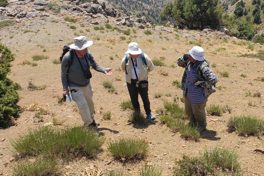As Part of Geological Cooperation, Field Research Conducted in the Kitab Geological Park
