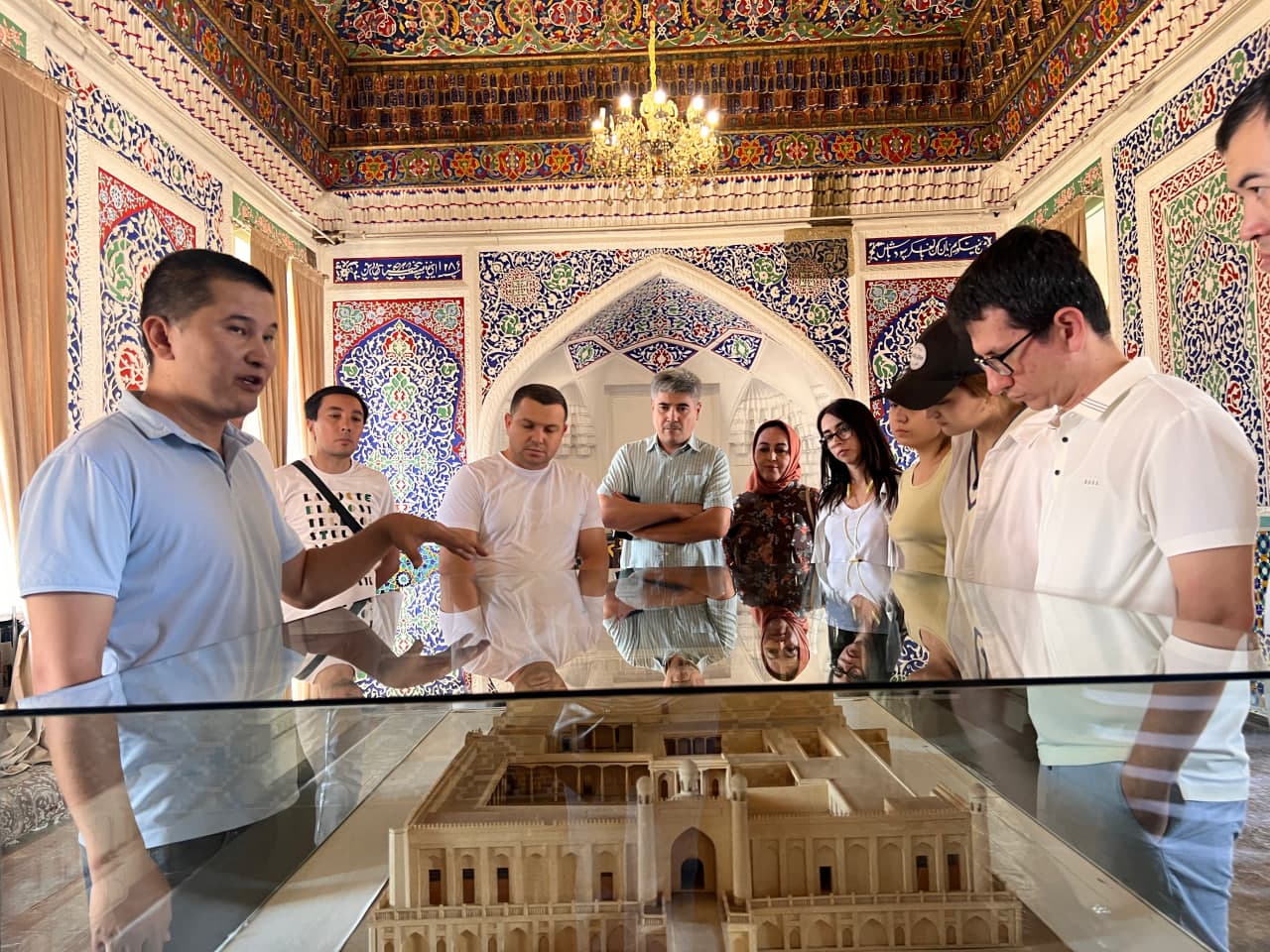 A Trip to Fergana Region Organised for Employees of the Ministry of Mining Industry and Geology