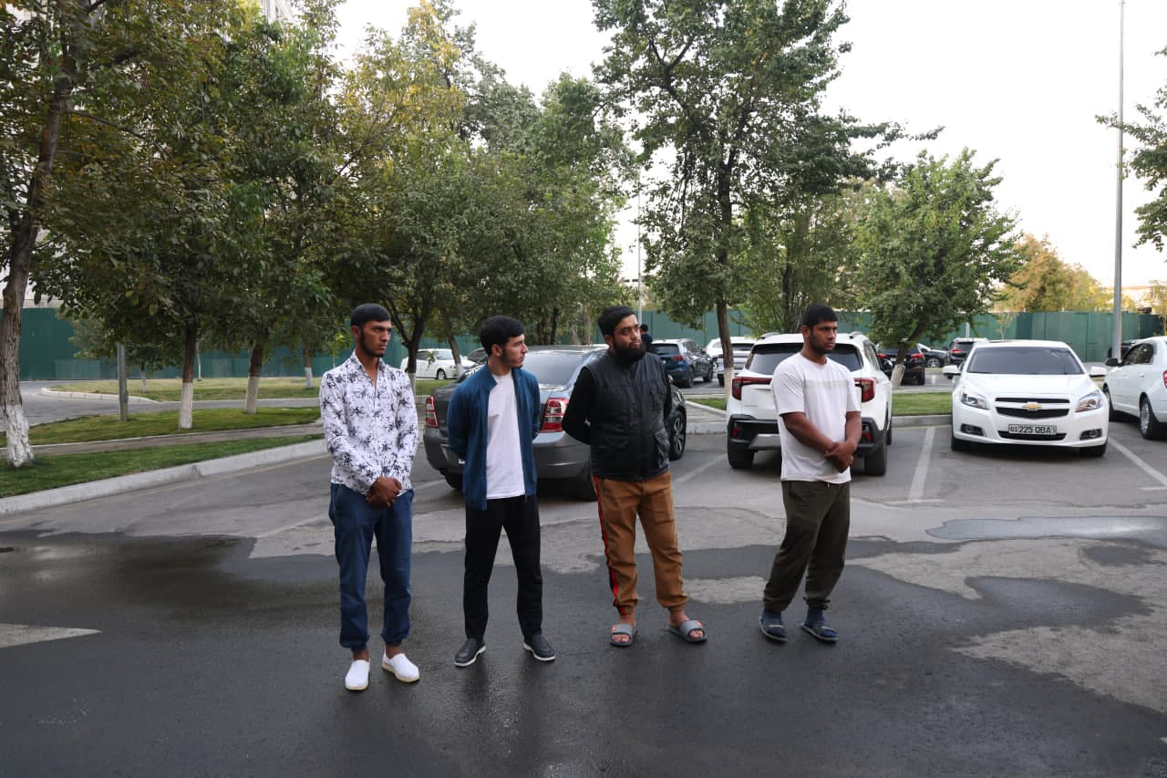 A meeting was held at the Ministry of Mining Industry and Geology with young people from the Bektemir district assigned to the Ministry