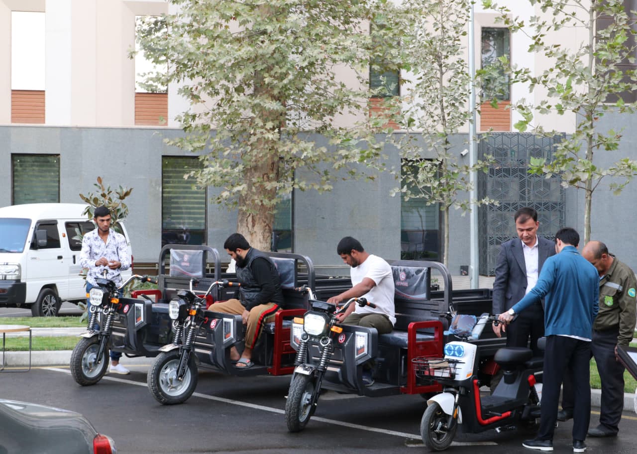 A meeting was held at the Ministry of Mining Industry and Geology with young people from the Bektemir district assigned to the Ministry