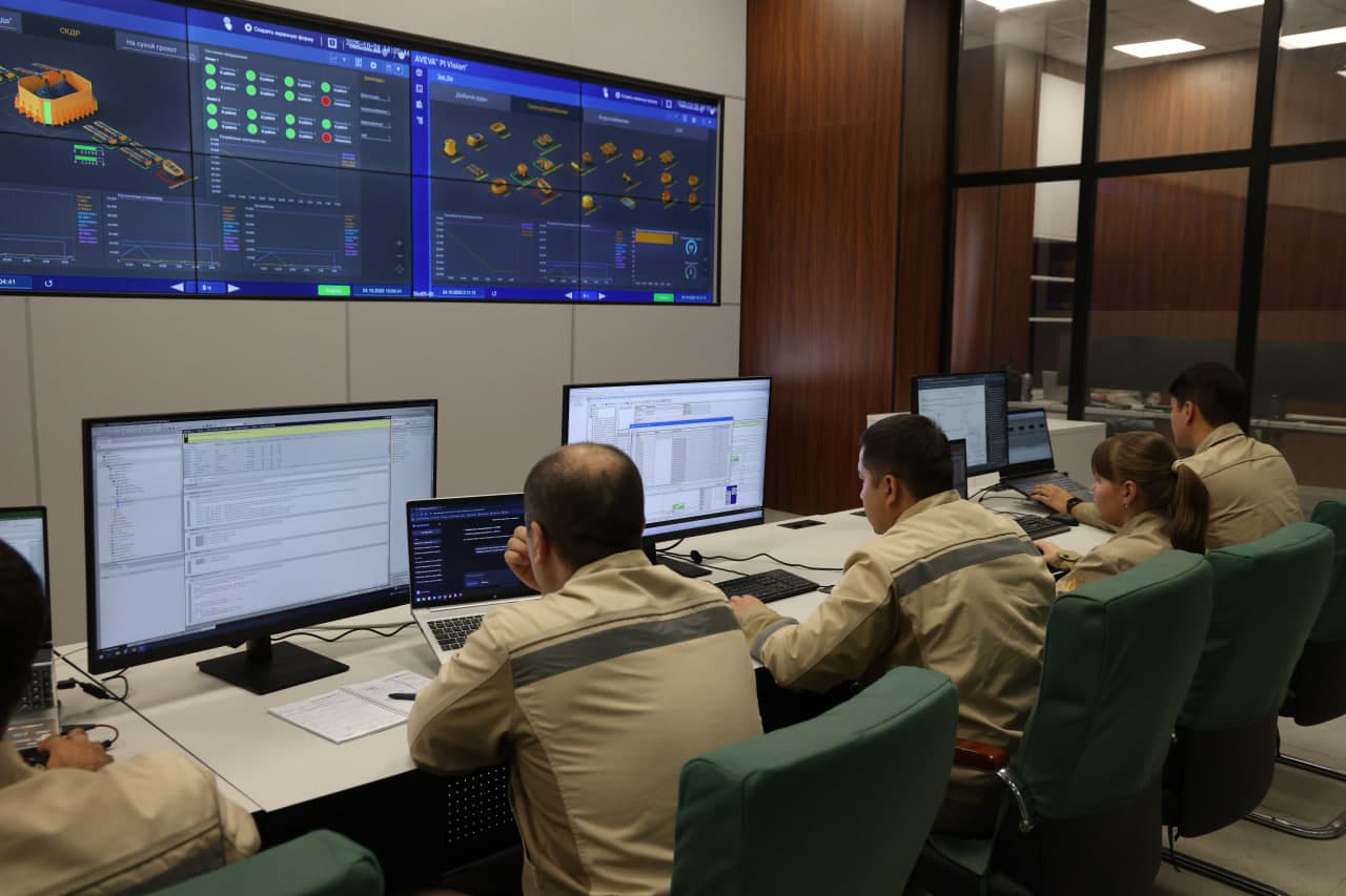 A press tour was organised to the 3rd Copper Concentration Plant of “AMMC” JSC