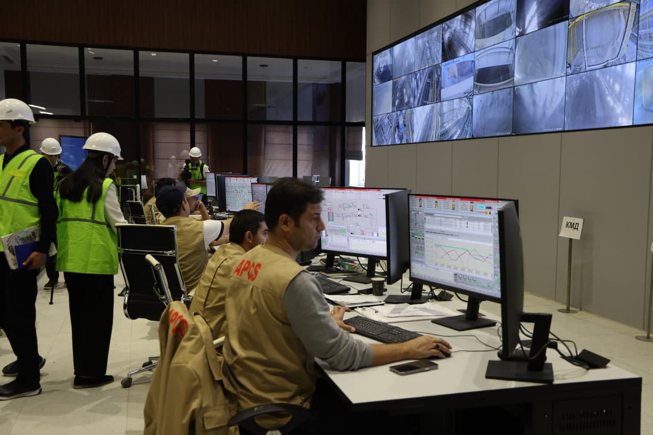 A press tour was organised to the 3rd Copper Concentration Plant of “AMMC” JSC