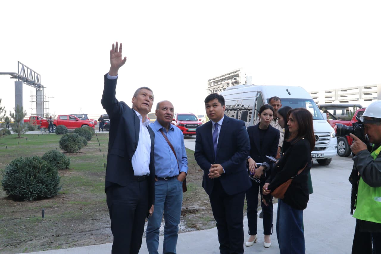 A press tour was organised to the 3rd Copper Concentration Plant of “AMMC” JSC