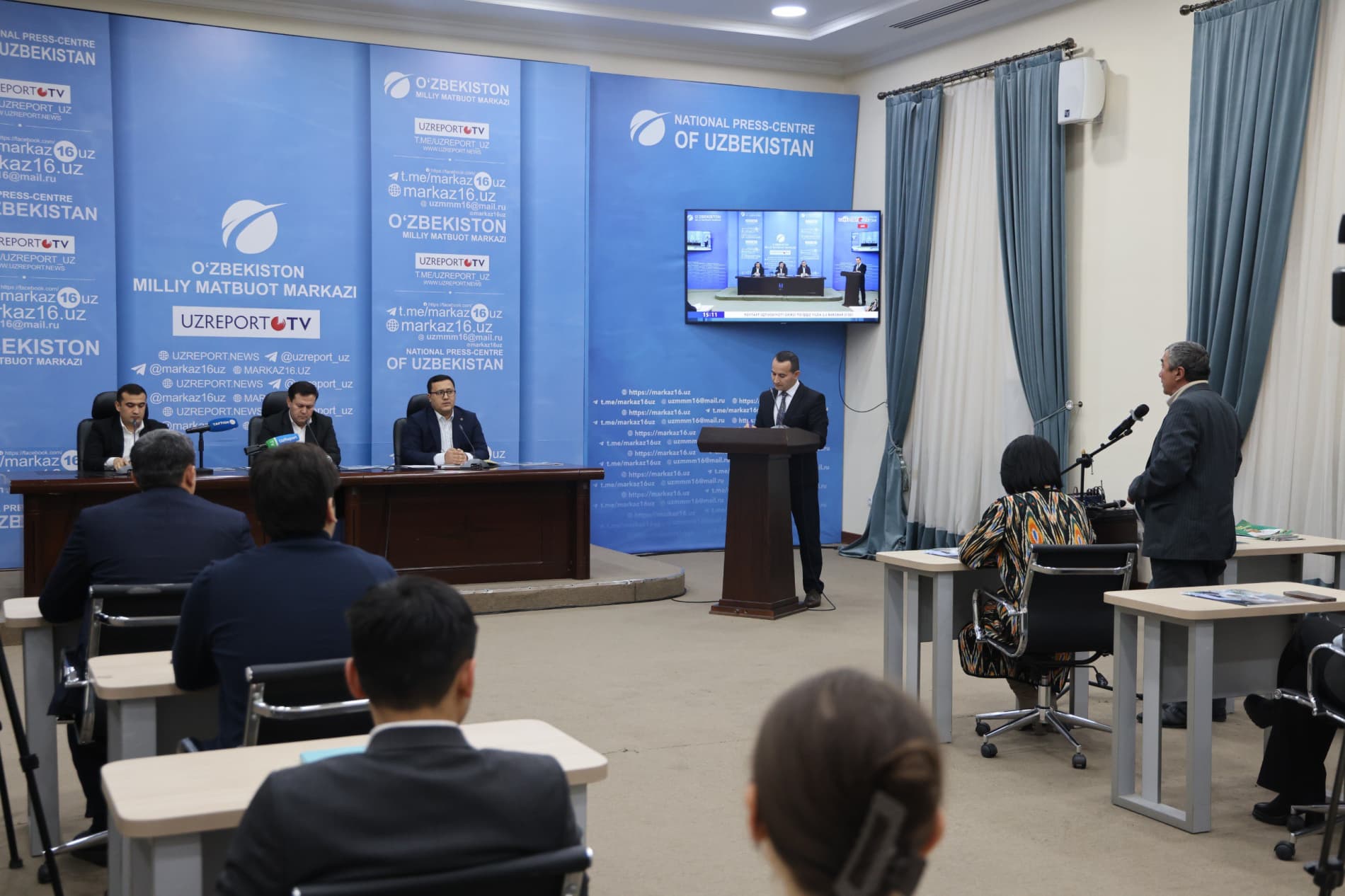 Пресс-конференция в Национальном пресс-центре