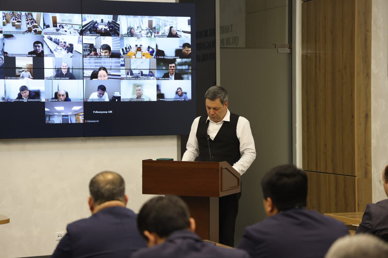 Tog‘-kon sanoati va geologiya vazirligida joriy faoliyatning tanqidiy tahliliga bag‘ishlangan yig‘ilish bo‘lib o‘tdi