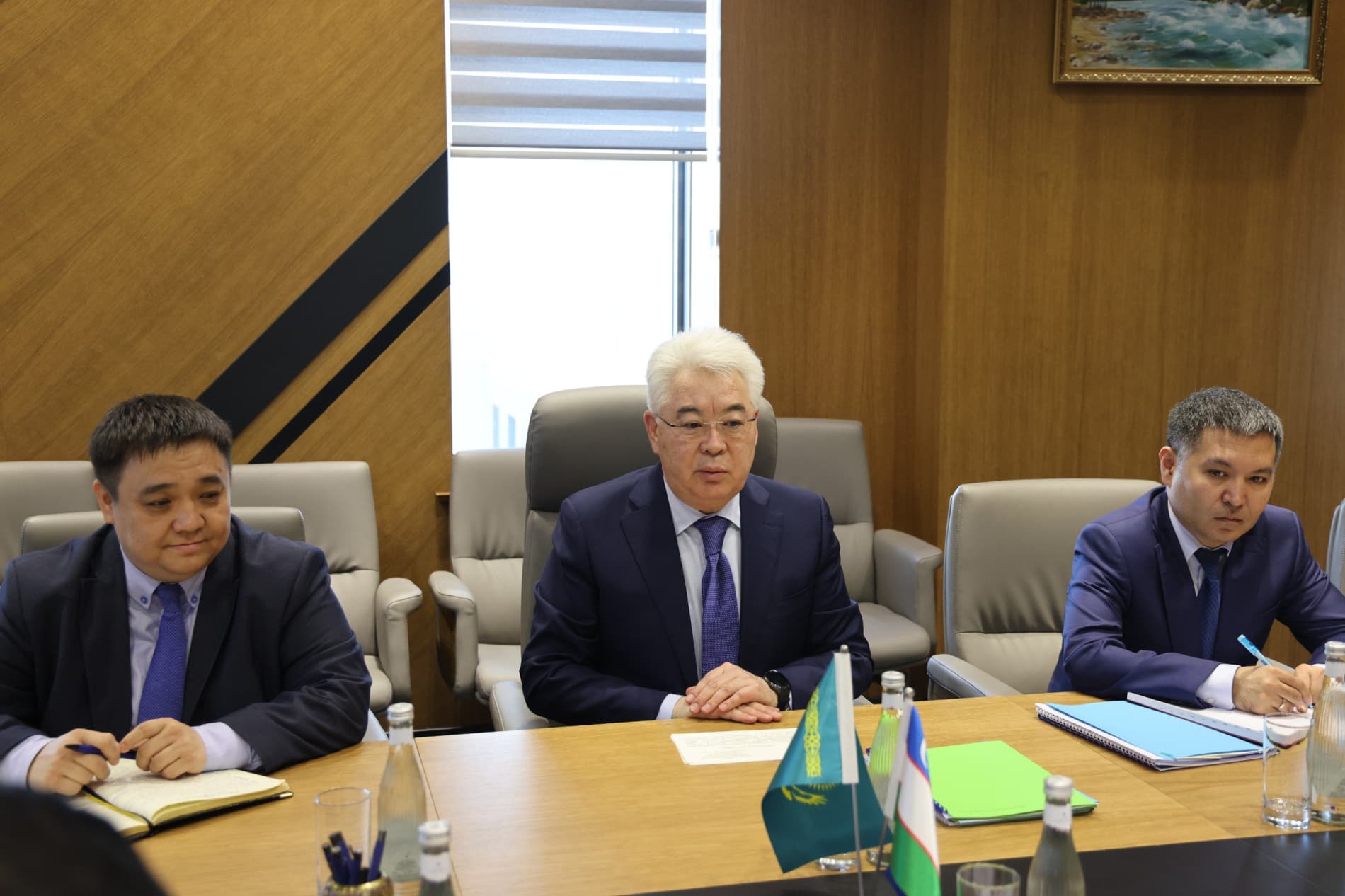 Qozog‘istonning O‘zbekistondagi Favqulodda va Muxtor Elchisi bilan o‘tkazilgan uchrashuv xususida