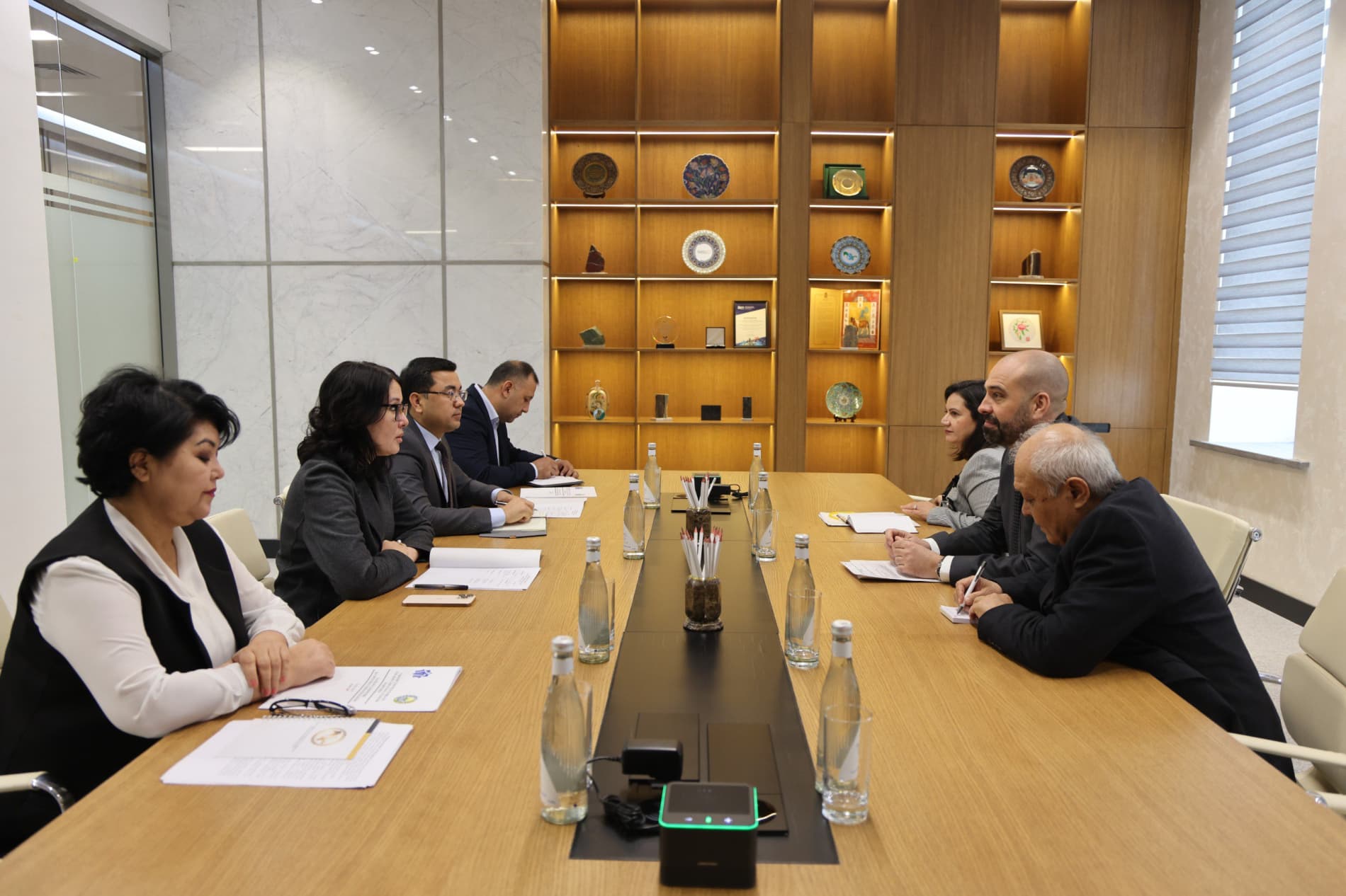 Meeting with the Ambassador of Canada to Uzbekistan