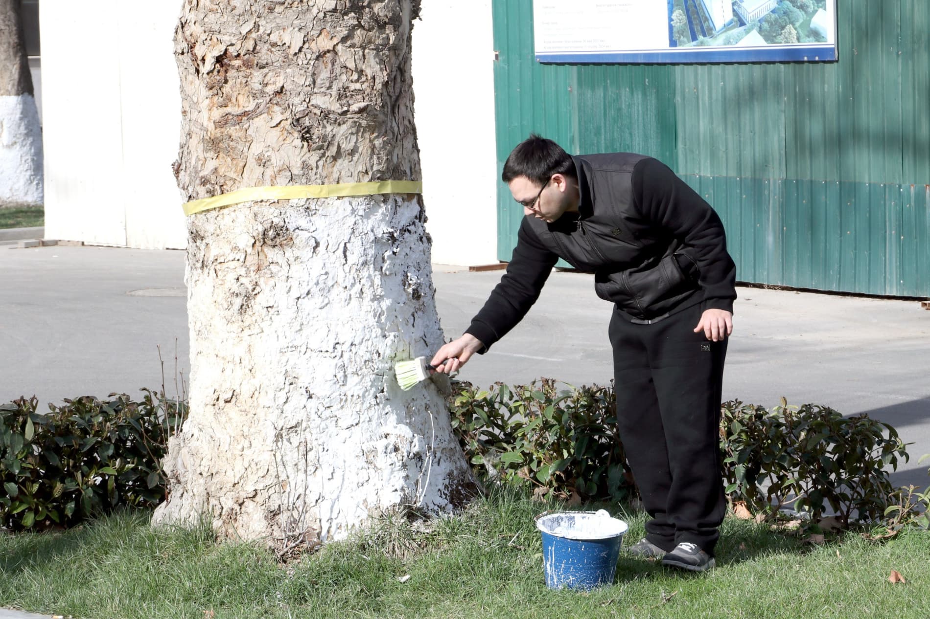 Сотрудники Министерства горнодобывающей промышленности и геологии приняли участие во всенародном хашаре