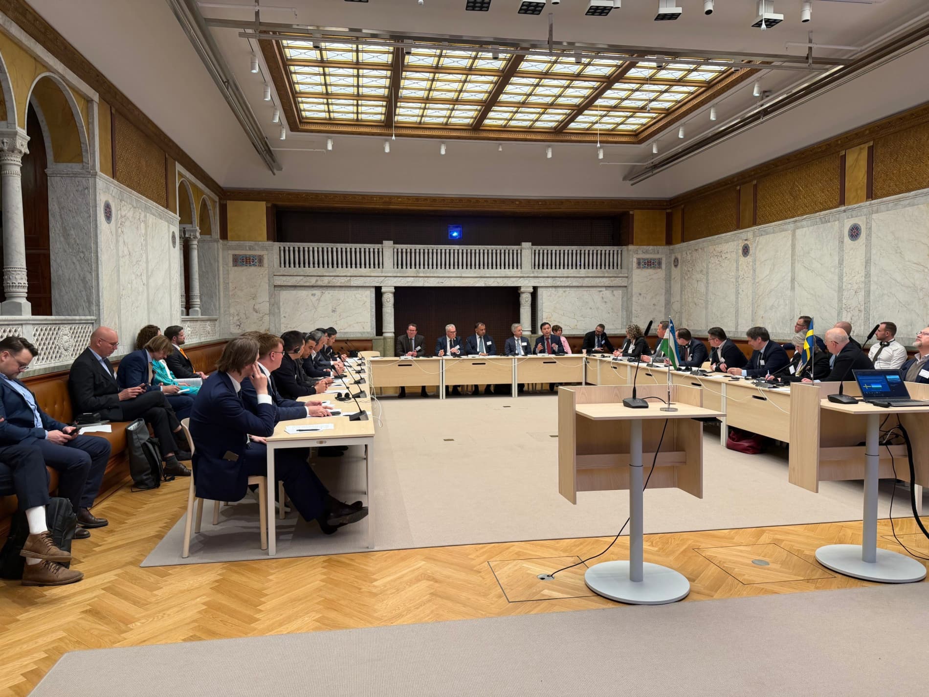 Бизнес-форум «Швеция и Узбекистан: перспективы сотрудничества в сфере устойчивой горнодобывающей промышленности»