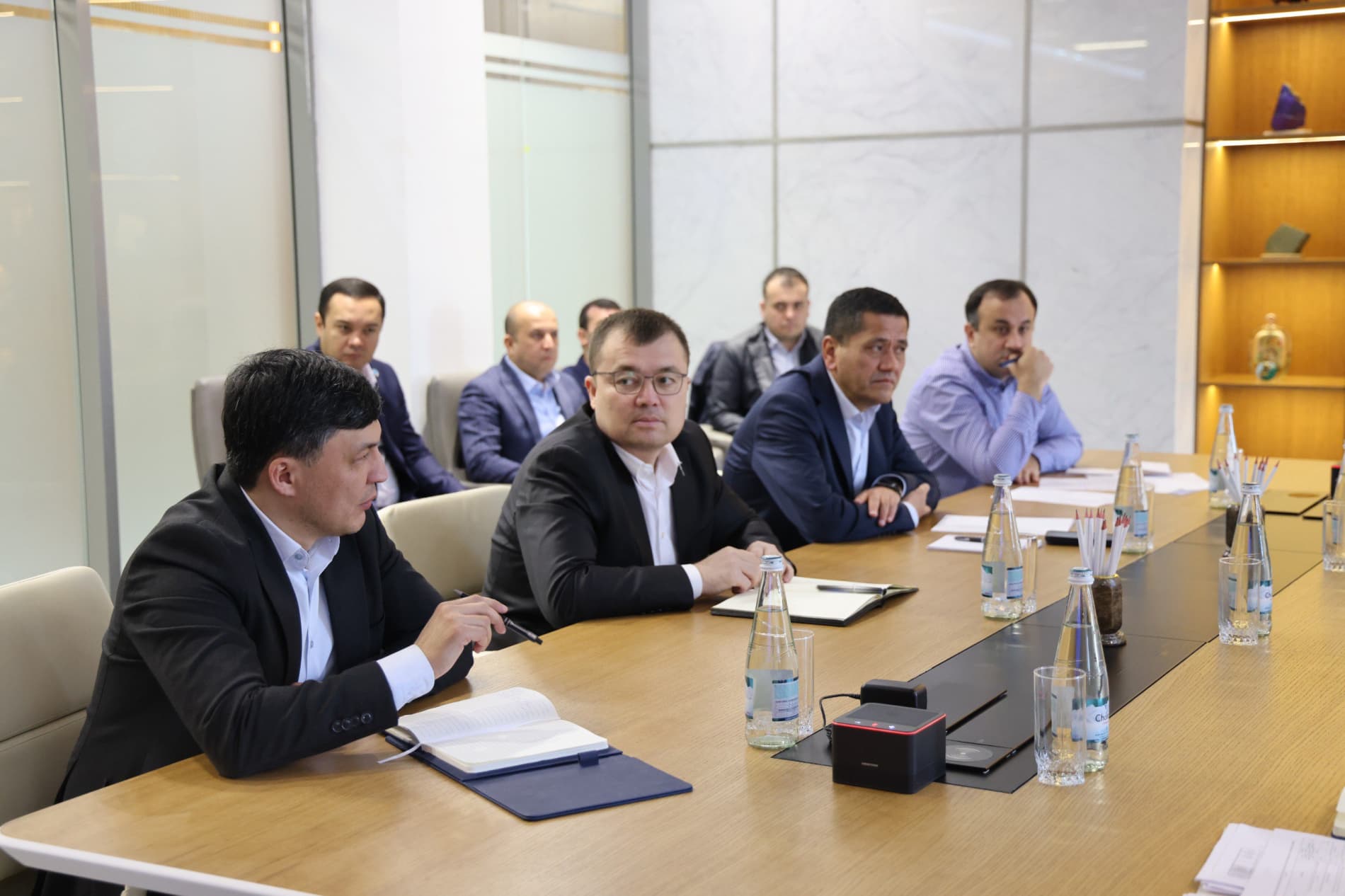 “Loyihalar va xaridlar samaradorligini oshirish markazi” DM vakillari bilan o‘tkazilgan uchrashuv xususida