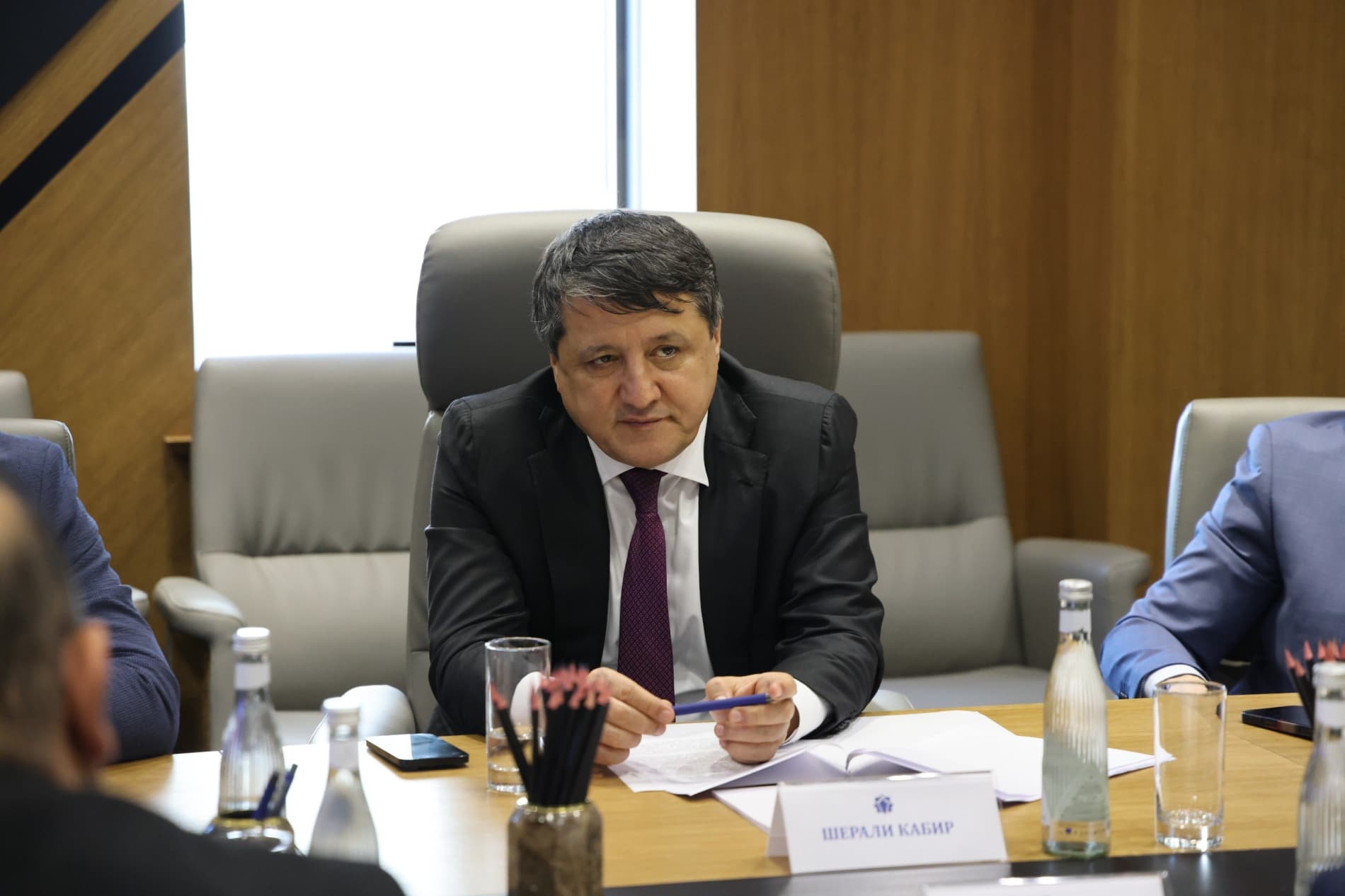 Tojikiston Respublikasi sanoat va yangi texnologiyalar vaziri bilan o‘tkazilgan uchrashuv xususida