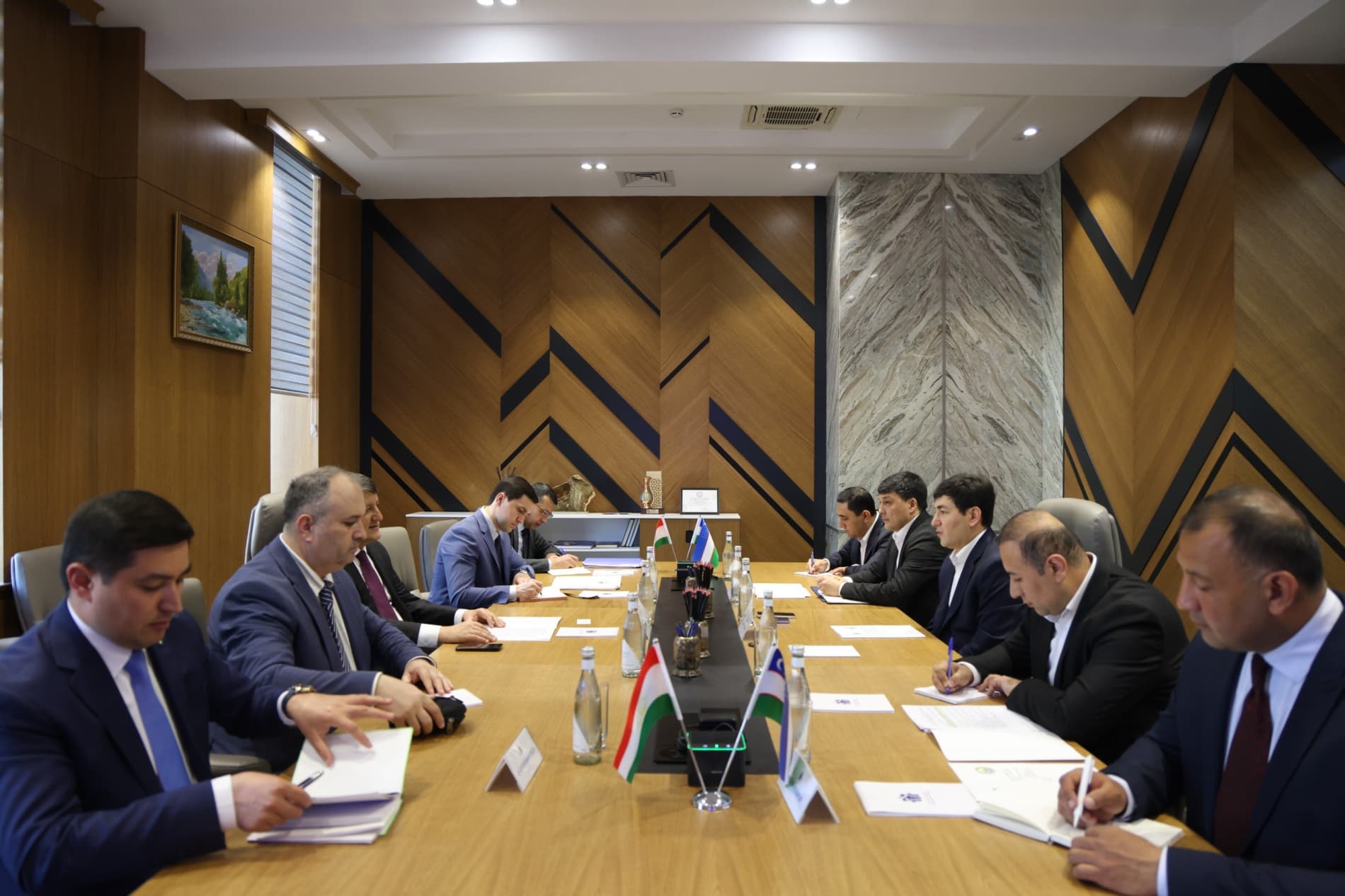 Tojikiston Respublikasi sanoat va yangi texnologiyalar vaziri bilan o‘tkazilgan uchrashuv xususida