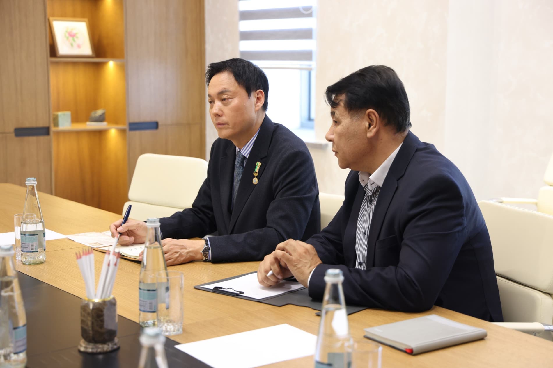 Koreya–O‘zbekiston biznes assotsiatsiyasi vakillari bilan o‘tkazilgan uchrashuv xususida