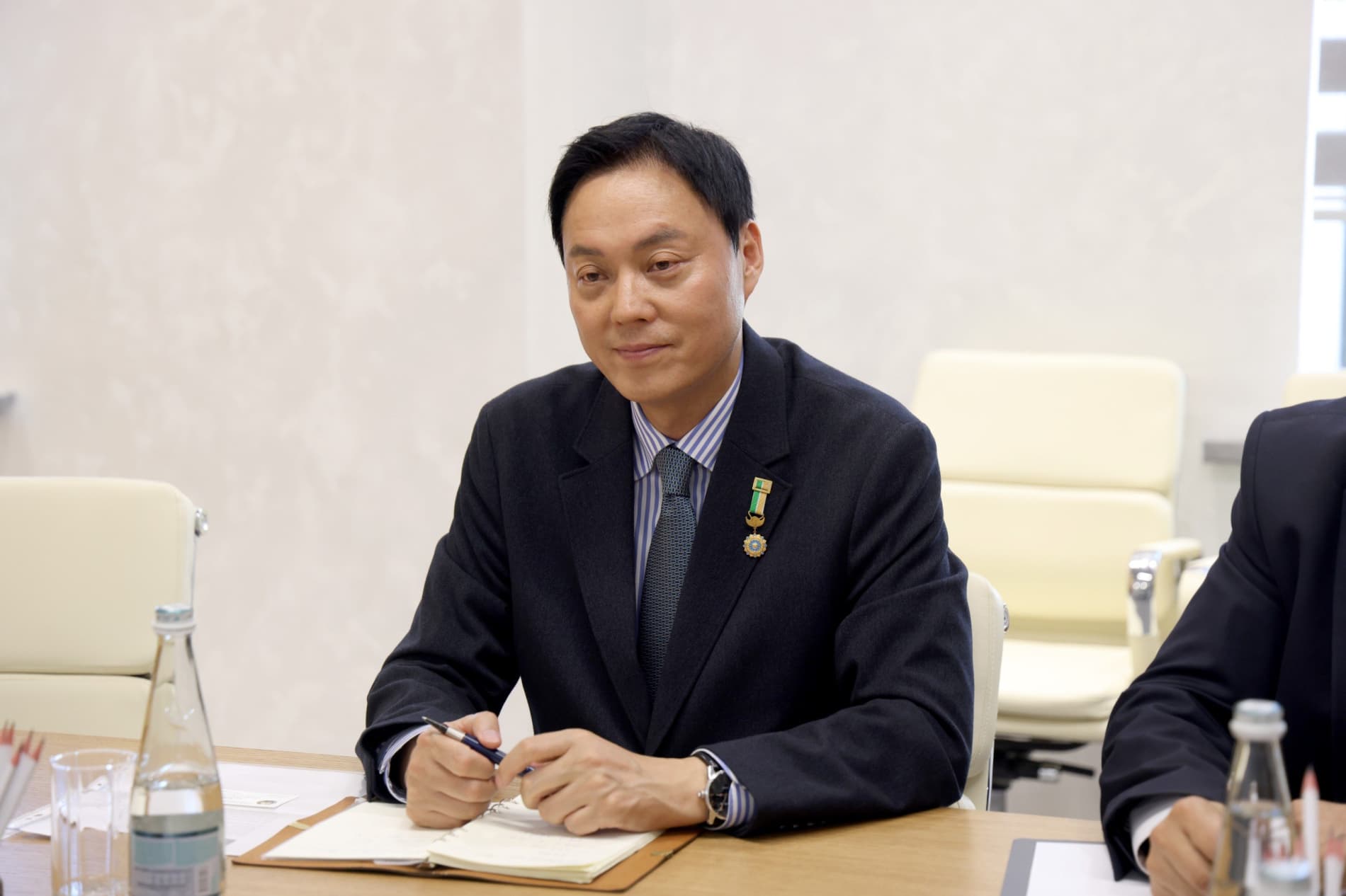 Koreya–O‘zbekiston biznes assotsiatsiyasi vakillari bilan o‘tkazilgan uchrashuv xususida