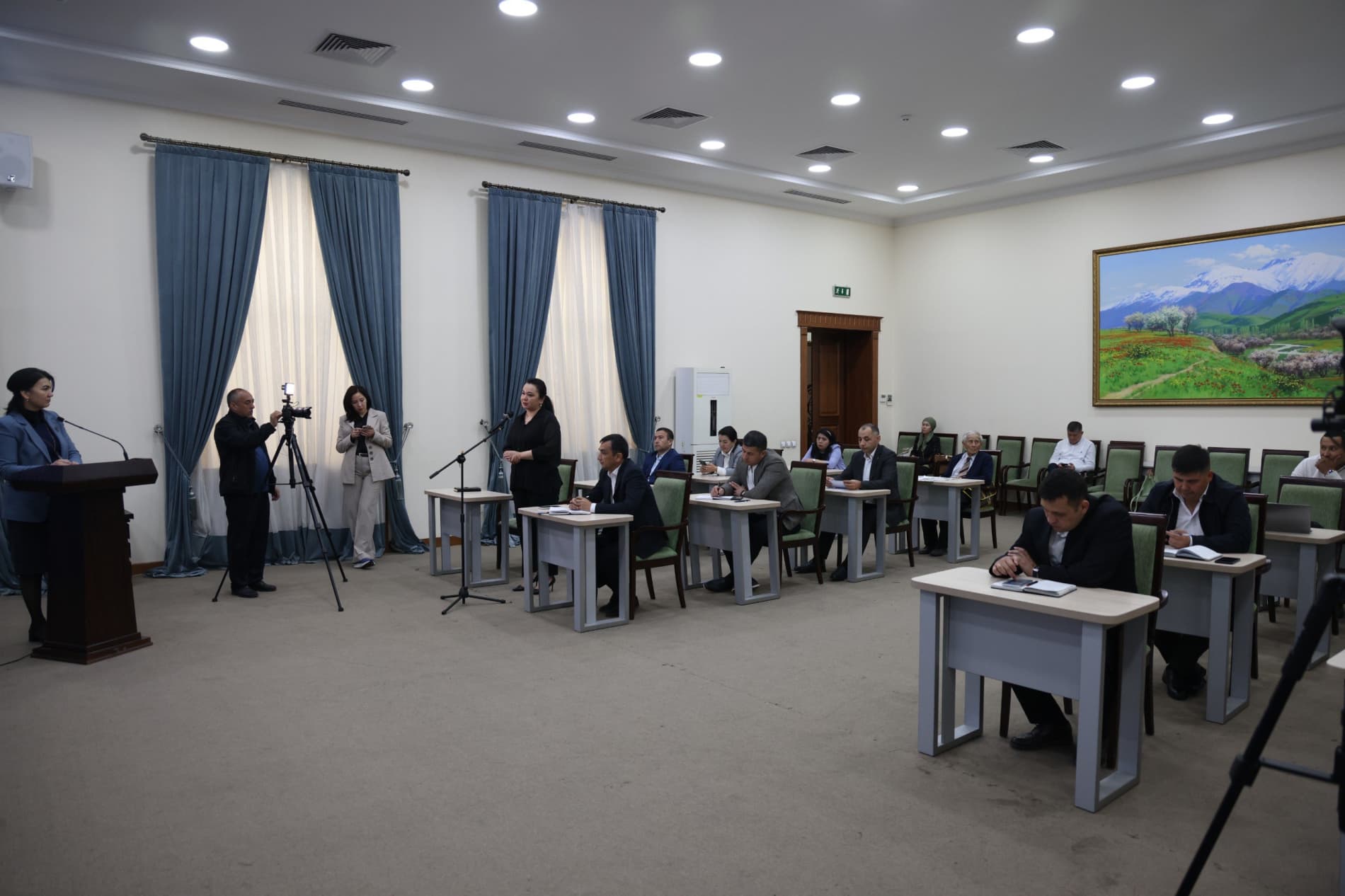 “O‘zbek geologiya qidiruv” AJ faoliyati muhokama qilindi