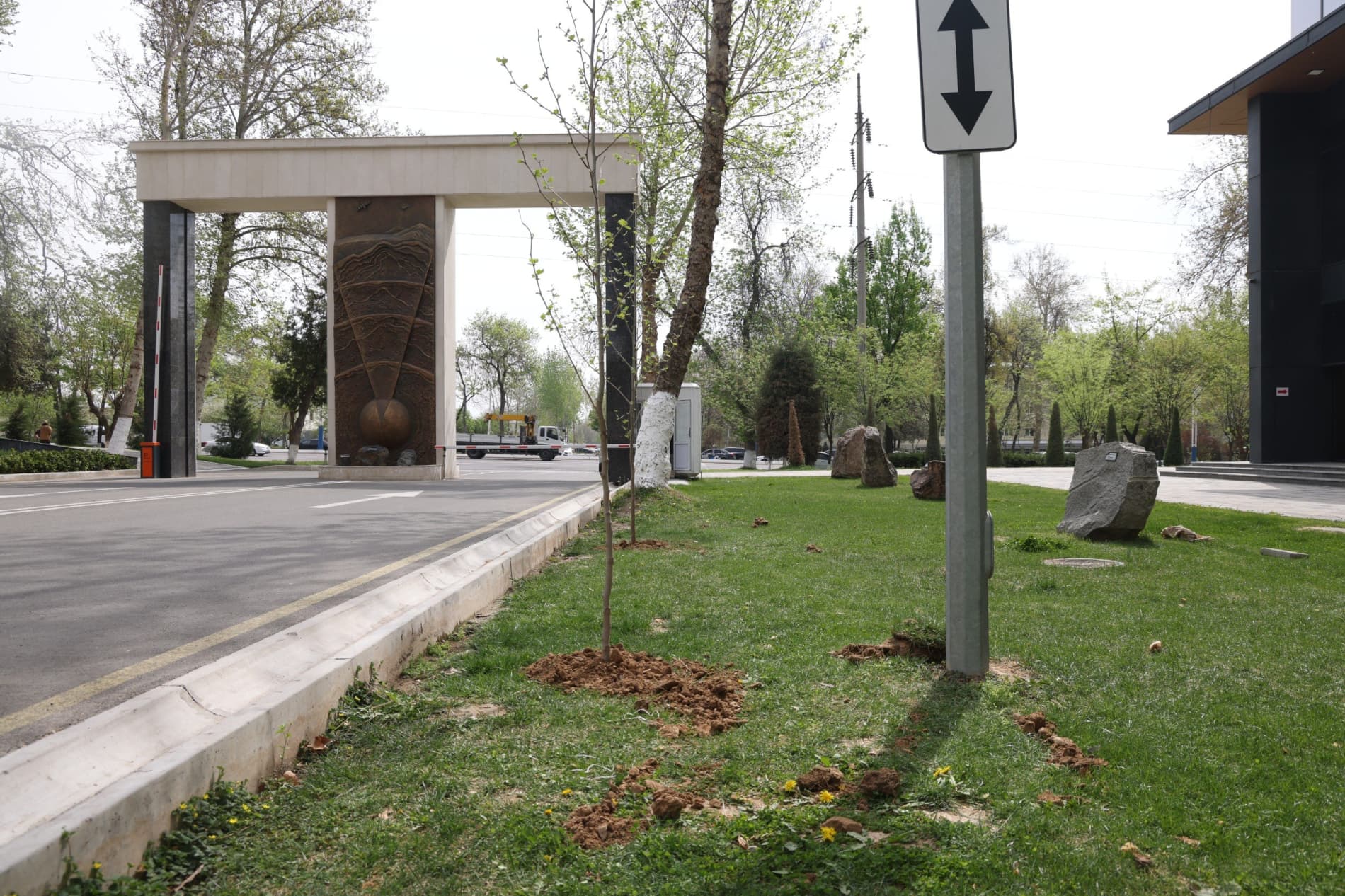 «Yashil makon»: руководители и молодежь совместно высадили саженцы деревьев