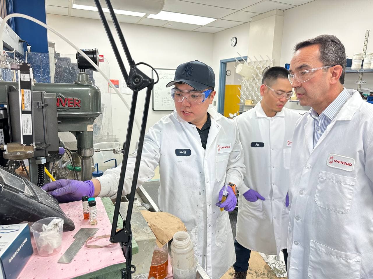 International Cooperation between the Institute of Mineral Resources and Syensqo