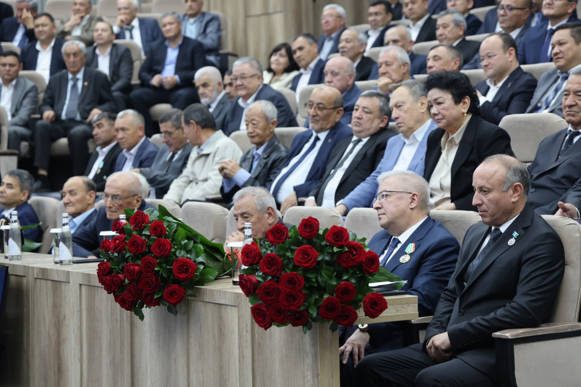 A ceremonial event dedicated to the Day of Workers in the Geological Sector was held
