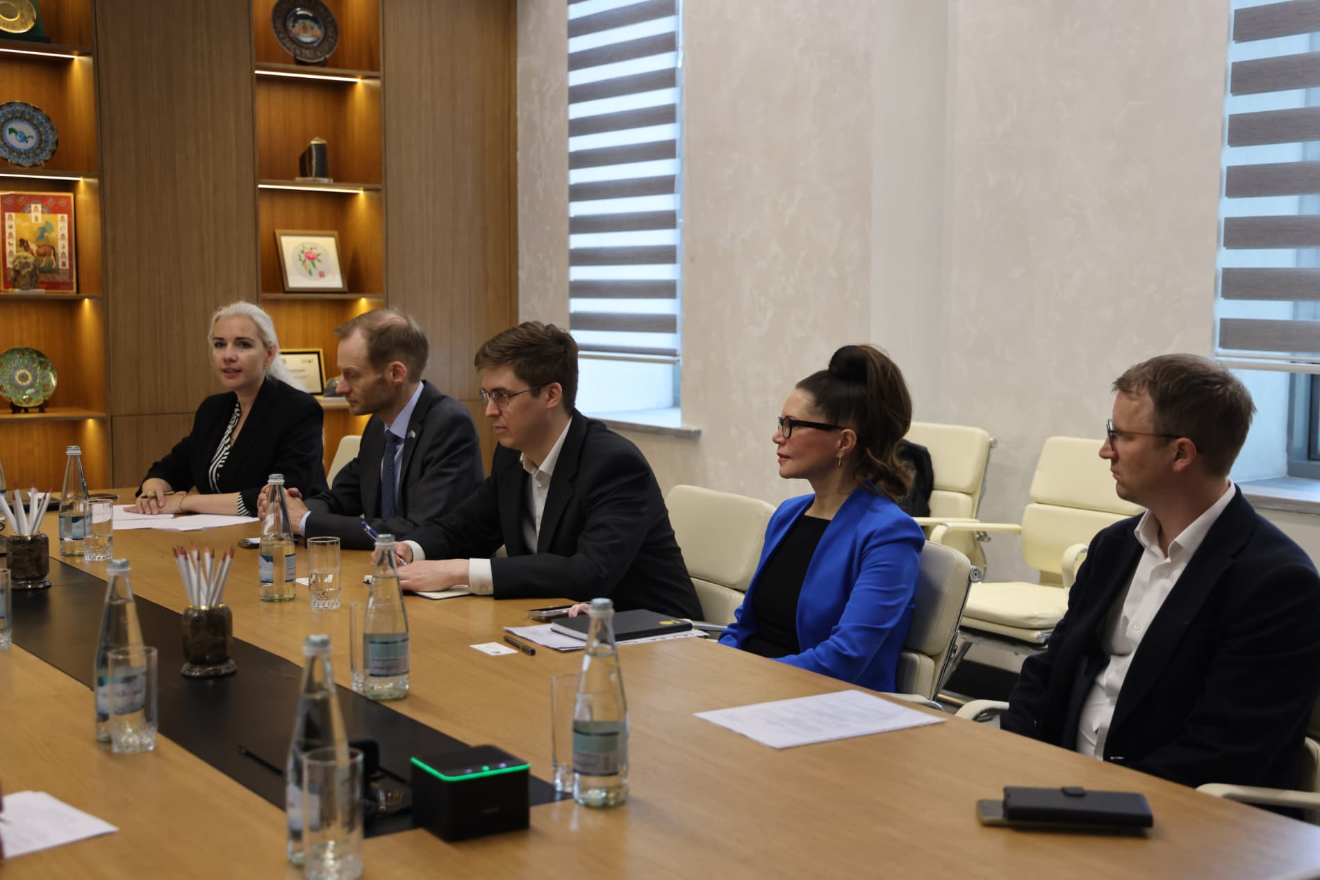 Finlyandiya Geologiya xizmati delegatsiyasi vakillari bilan o‘tkazilgan uchrashuv xususida