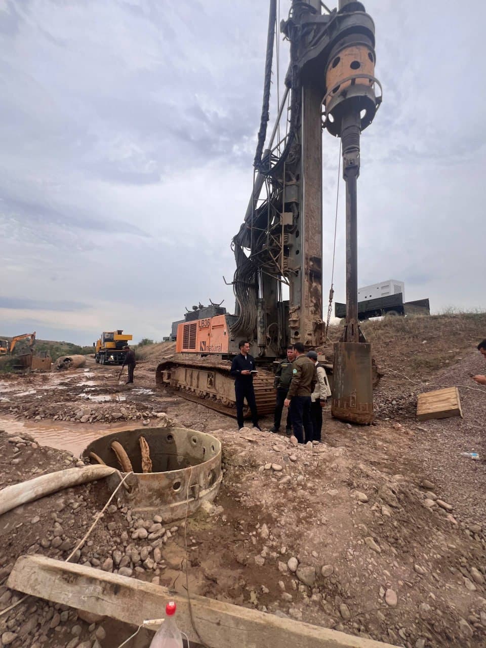 Hydrogeological Surveys Underway in Akhangaran for a Major Industrial Project