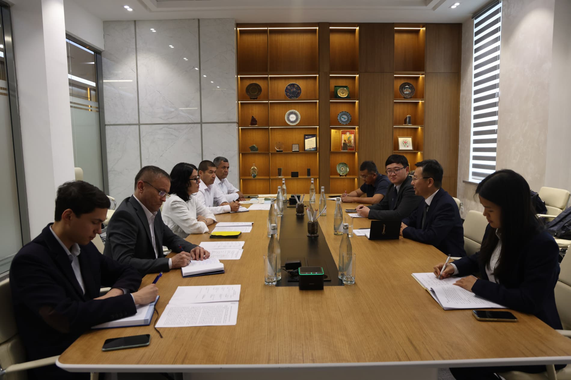 Meeting Held with Representatives of CGNPC Uranium Resources Co., Ltd.