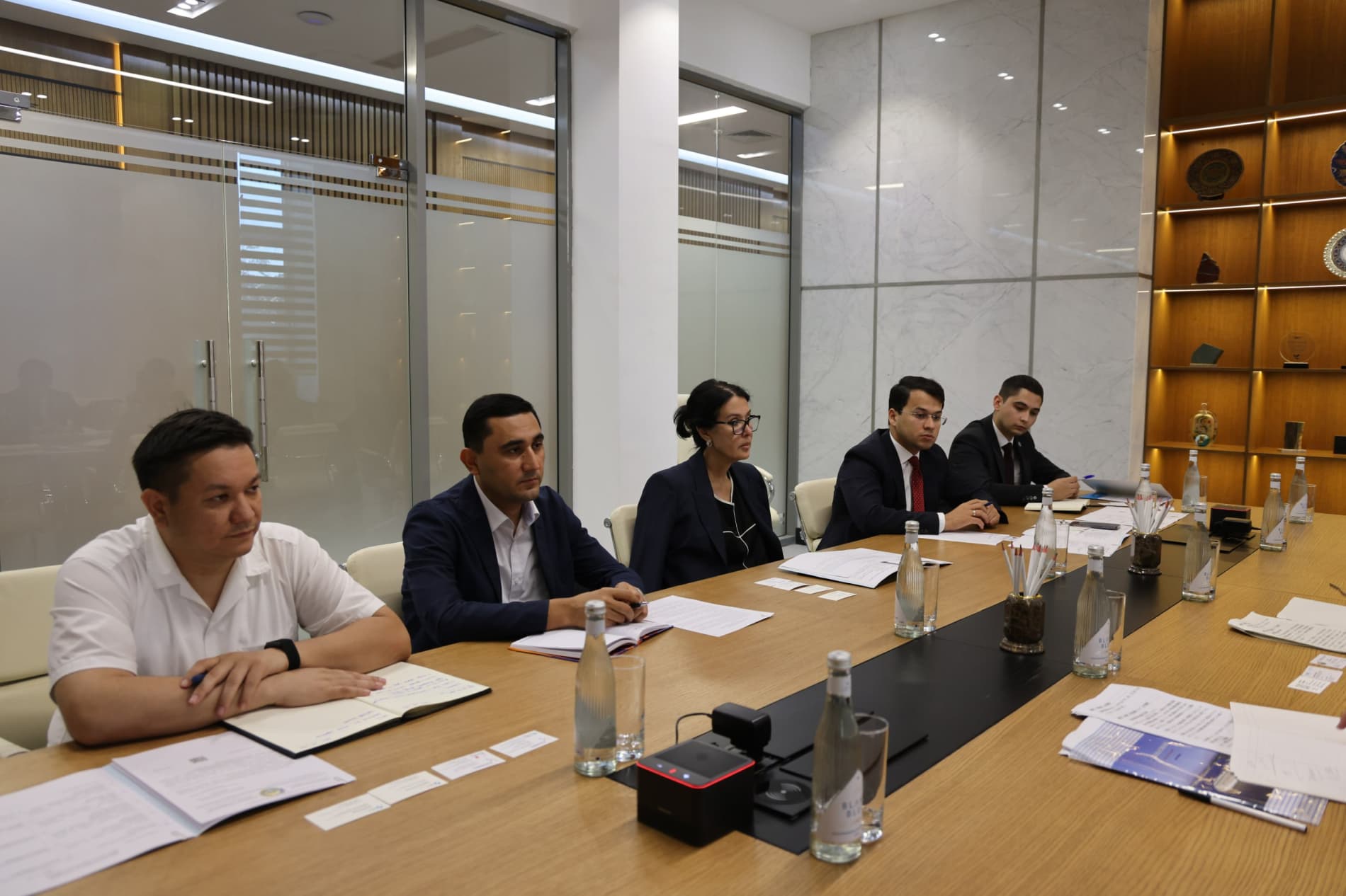Yaponiya Iqtisodiyot, savdo va sanoat vazirligi delegatsiyasi bilan uchrashuv o‘tkazildi