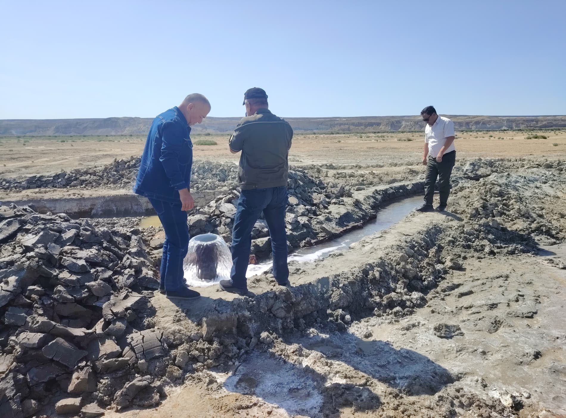 В рамках Государственной программы на месте изучены проводимые гидрогеологические исследования
