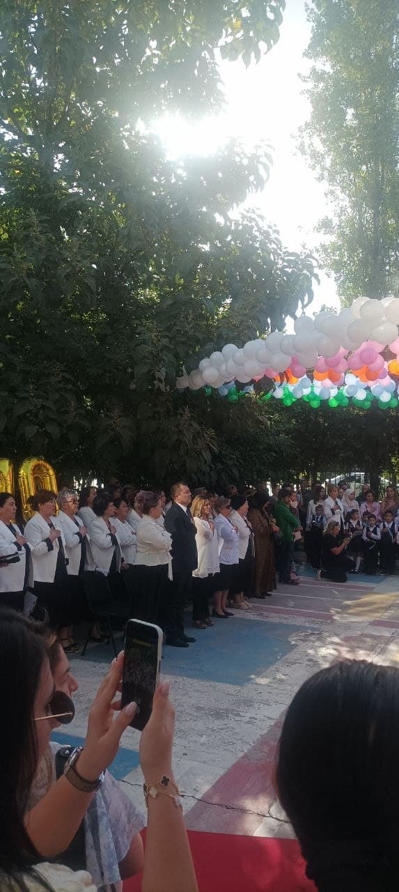 Заместитель министра принял участие в мероприятии «Первый звонок»