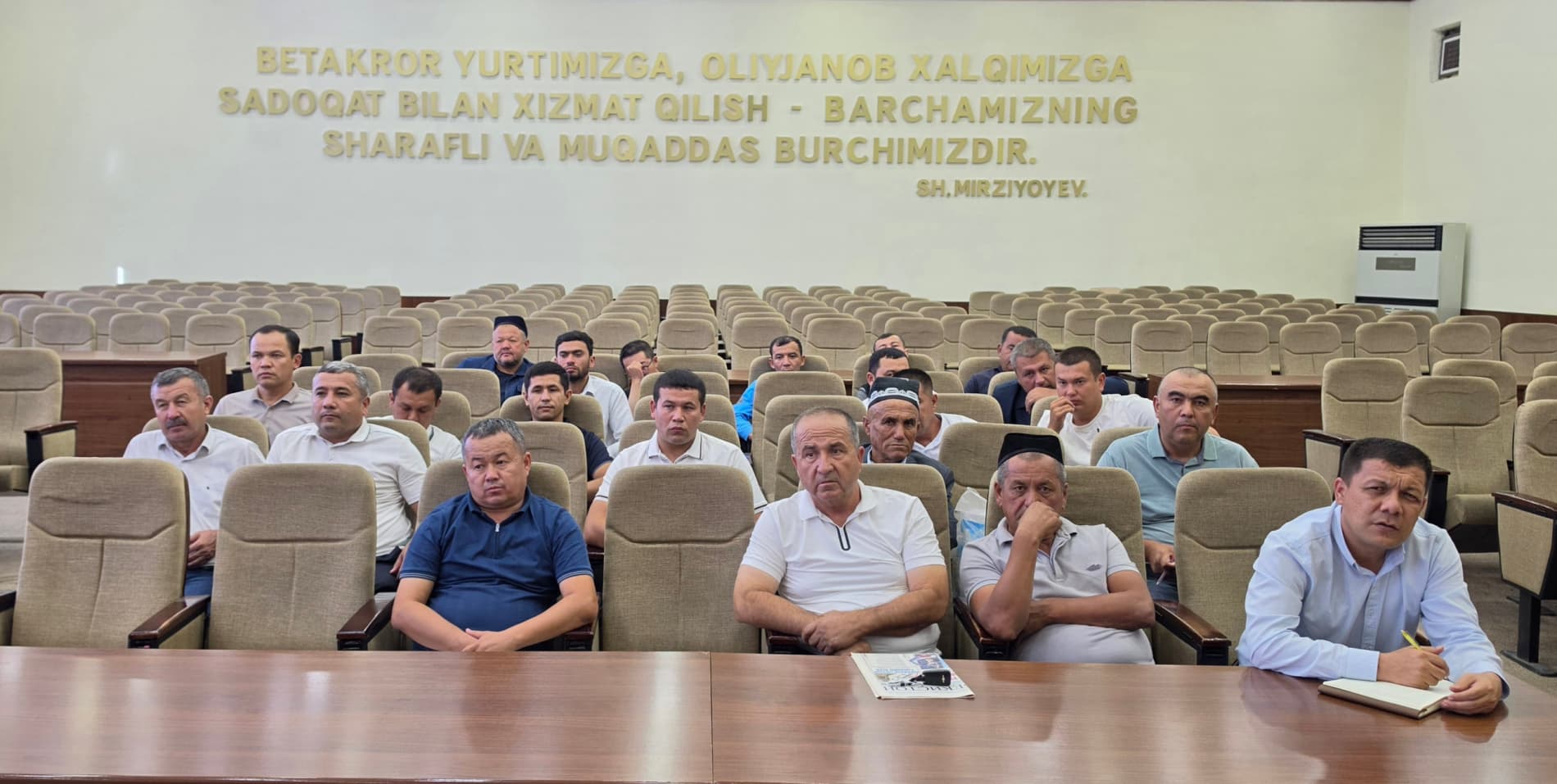Outreach Reception Held in Shakhrisabz District of Kashkadarya Region