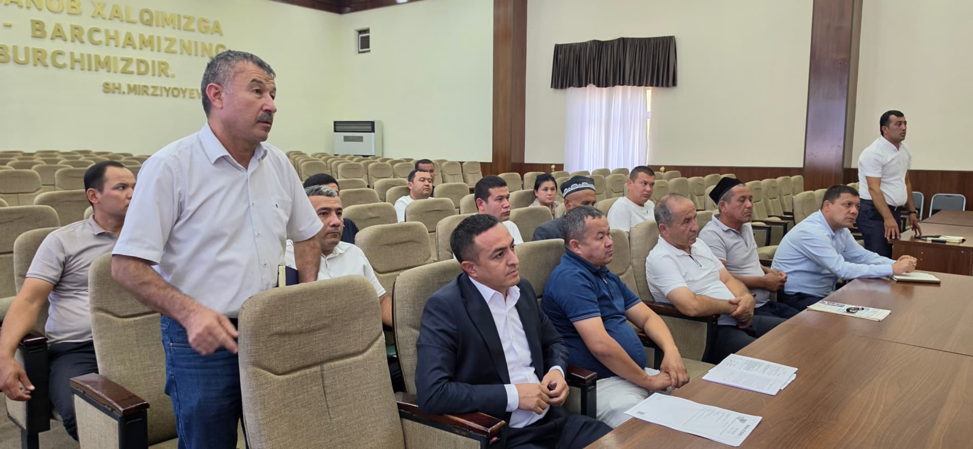 Outreach Reception Held in Shakhrisabz District of Kashkadarya Region