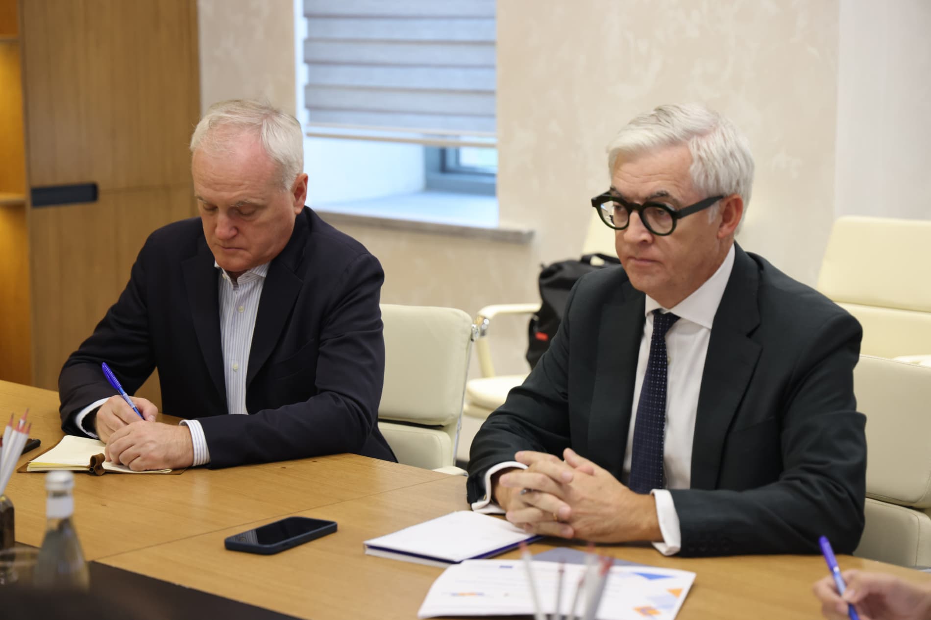 Meeting Held with Experts from the European Bank for Reconstruction and Development