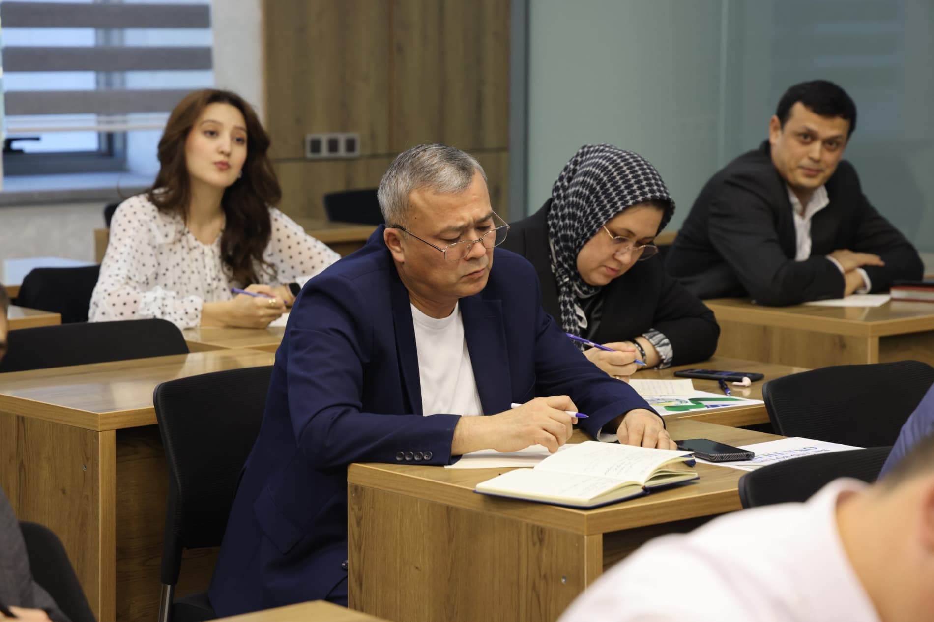 A Dictation Held under the Slogan ‘My Uzbek Language Is My Soul’