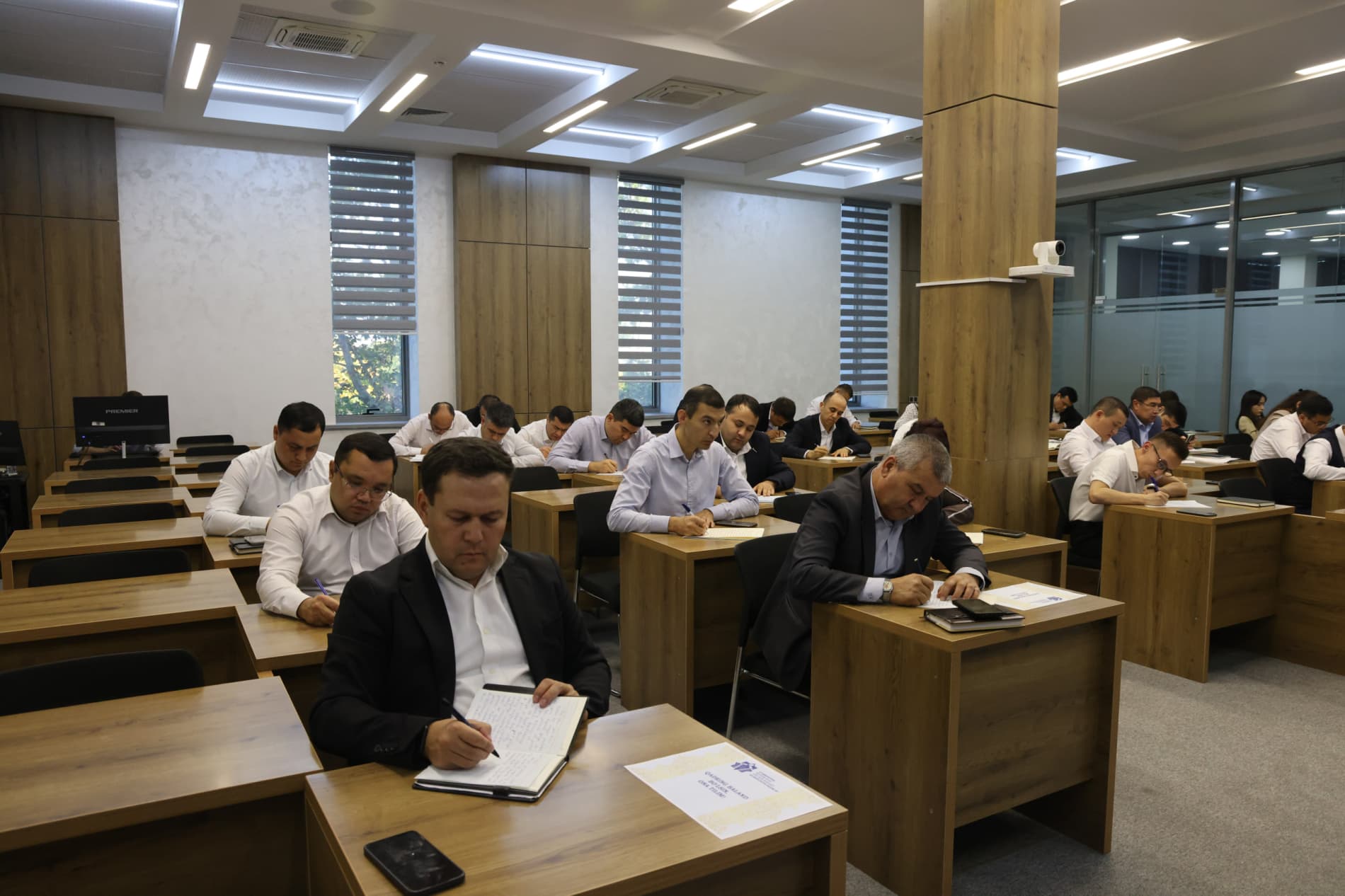A Dictation Held under the Slogan ‘My Uzbek Language Is My Soul’