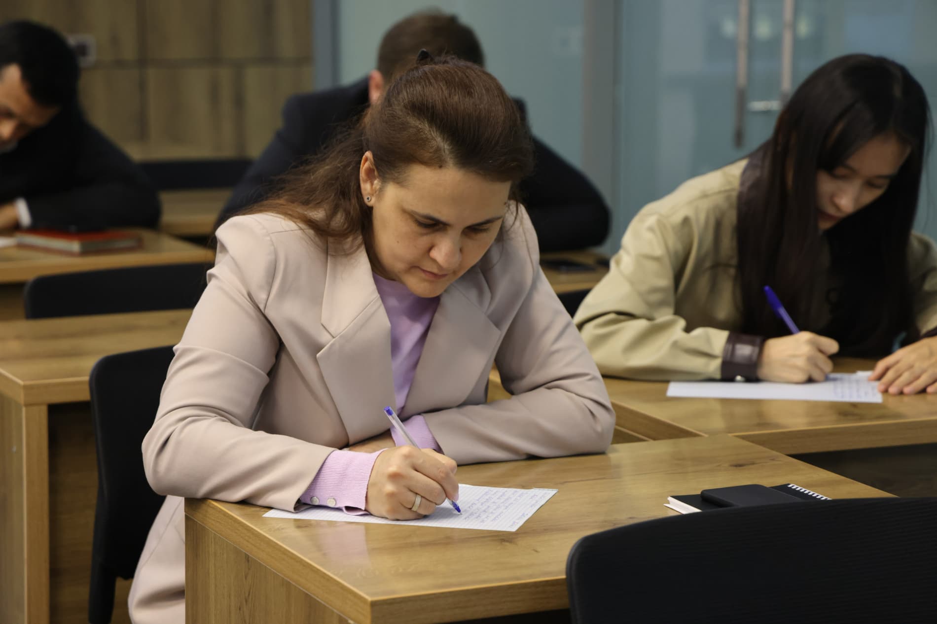 A Dictation Held under the Slogan ‘My Uzbek Language Is My Soul’